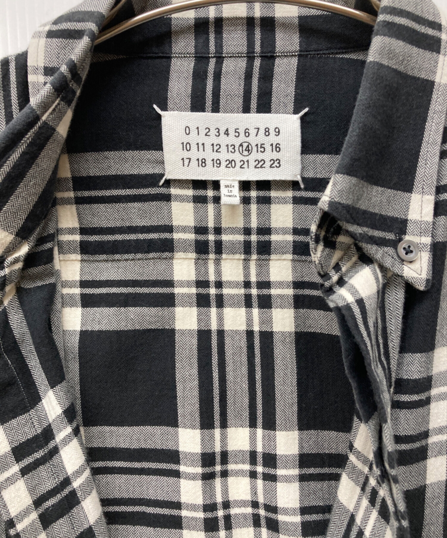 中古・古着通販】Maison Margiela (メゾンマルジェラ) Check Button