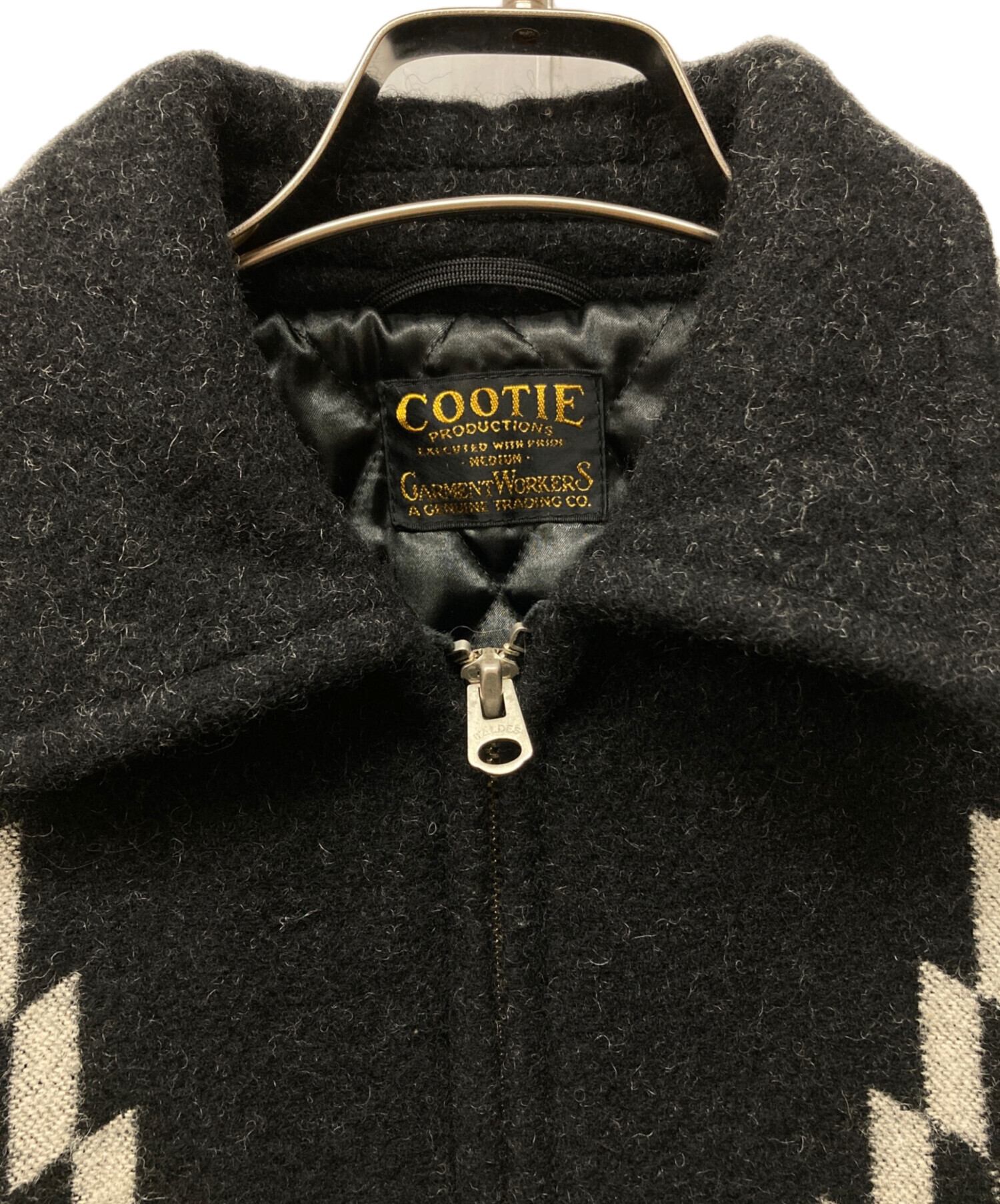 【新品同様！】COOTIE ウール素材チマヨジャケット　サイズX L 中古・古着通販】COOTIE (クーティー) チマヨウールスポーツジャケット