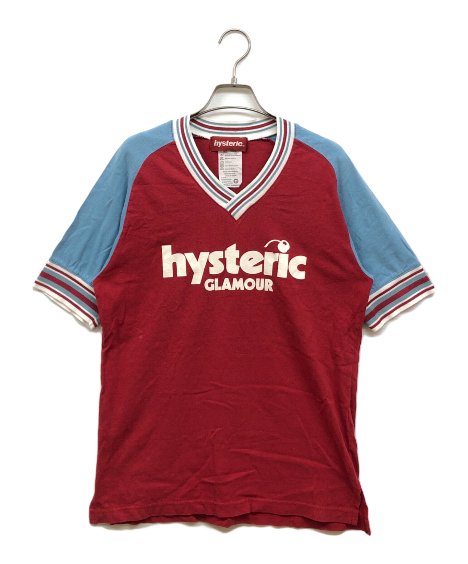 ＶネックTシャツ◆ヒステリックグラマー 中古・古着通販】Hysteric Glamour (ヒステリックグラマー) VネックT