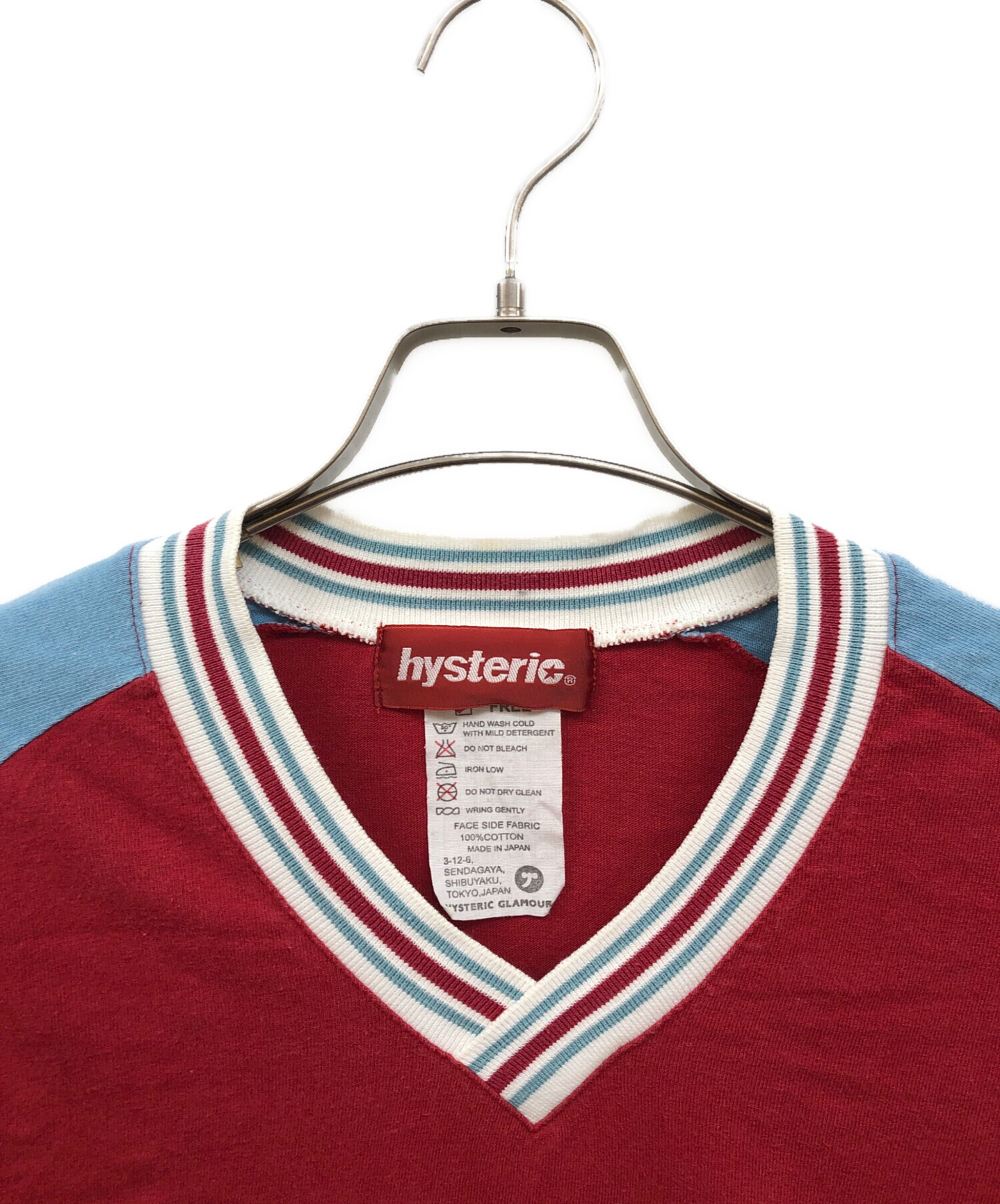 中古・古着通販】Hysteric Glamour (ヒステリックグラマー) VネックT