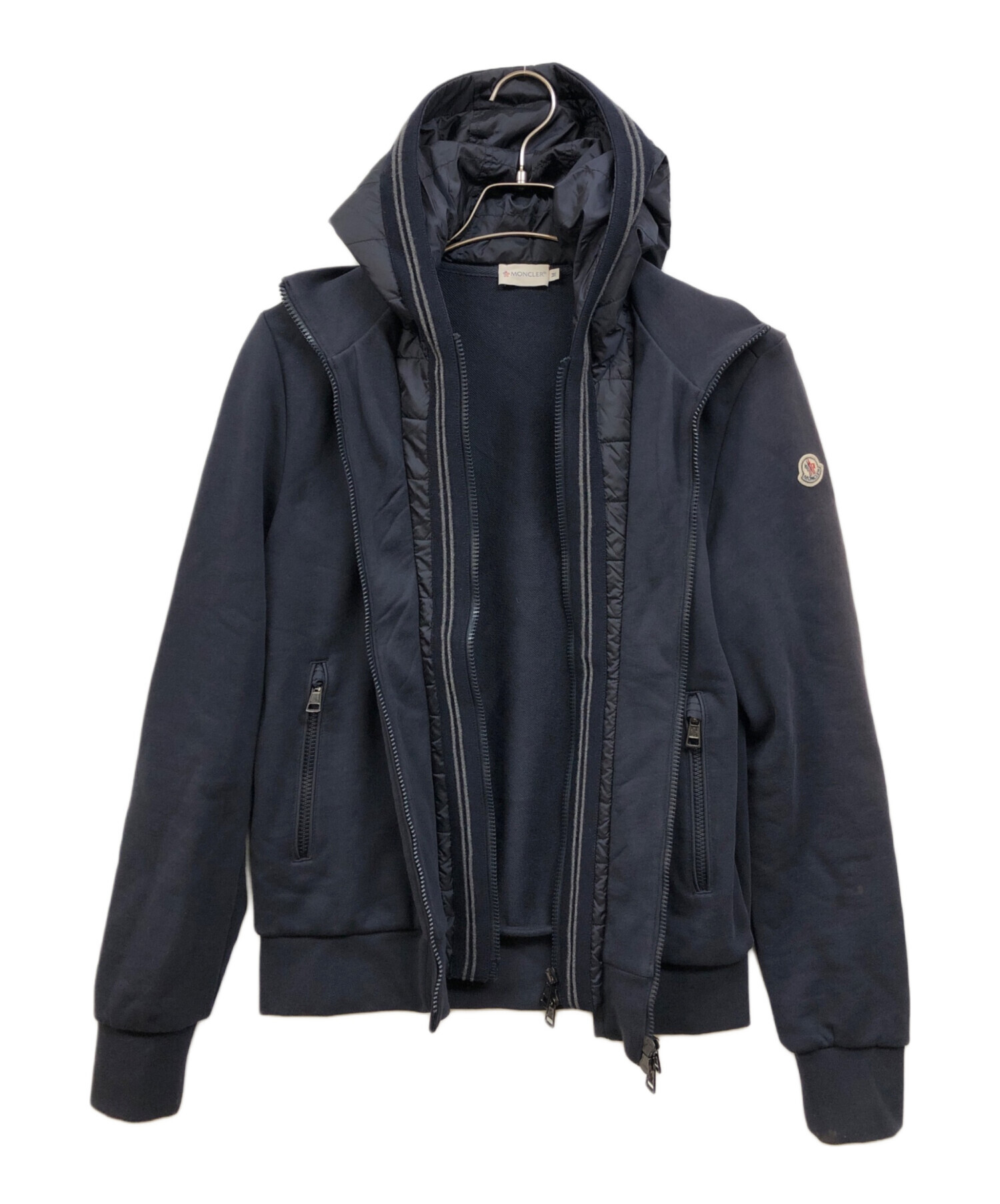 中古・古着通販】MONCLER (モンクレール) MAGLIA フーデッドスウェット 