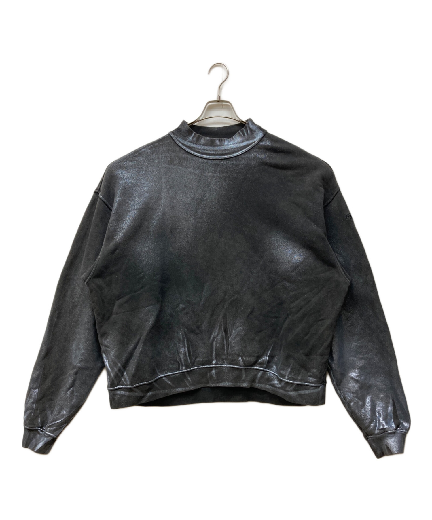 中古・古着通販】DIESEL (ディーゼル) ハイネックラメスウェット 