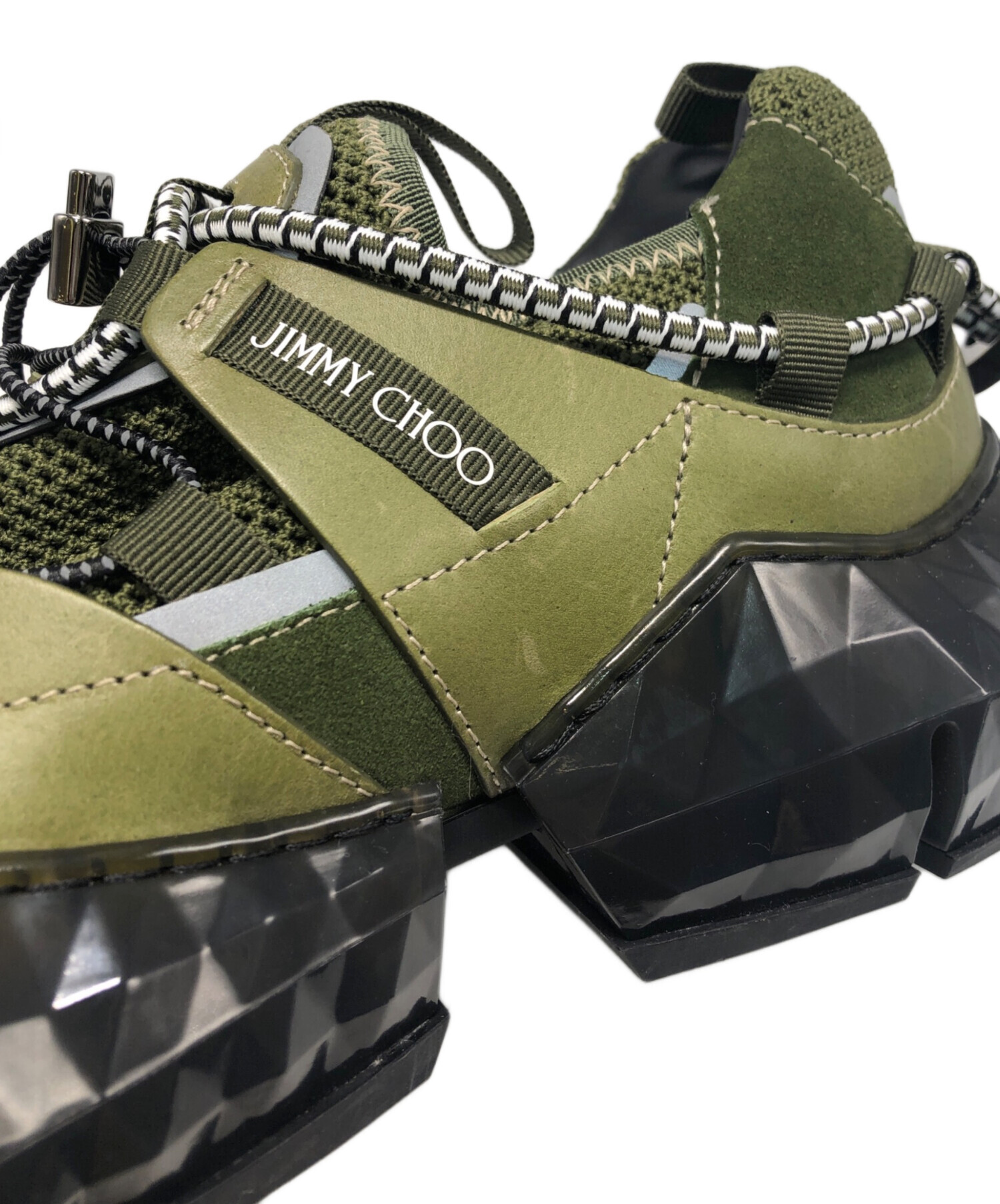 中古・古着通販】JIMMY CHOO (ジミーチュウ) DIAMOND TRAIL スニーカー