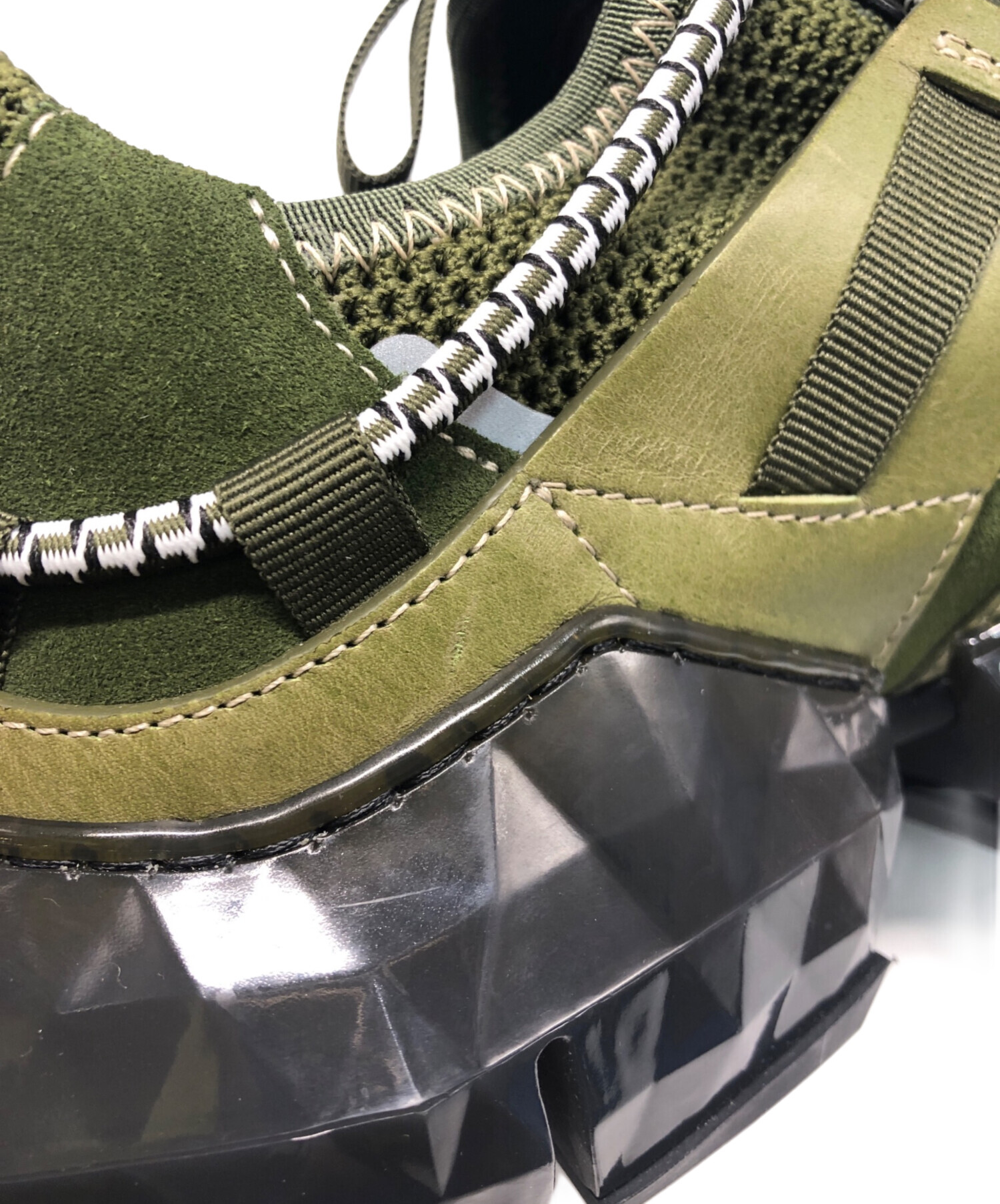 中古・古着通販】JIMMY CHOO (ジミーチュウ) DIAMOND TRAIL スニーカー