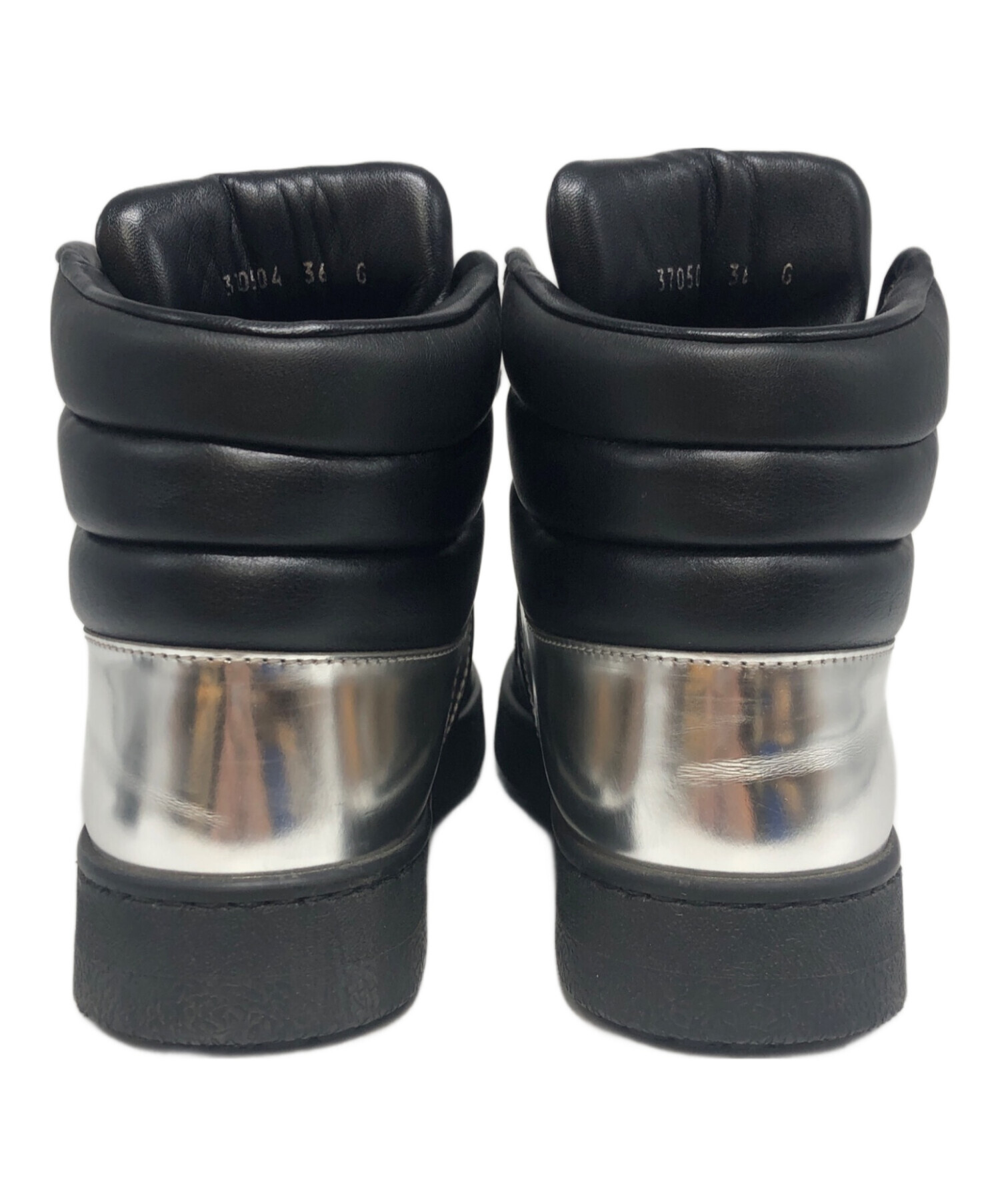 中古・古着通販】GUCCI (グッチ) ハイカットスニーカー ブラック