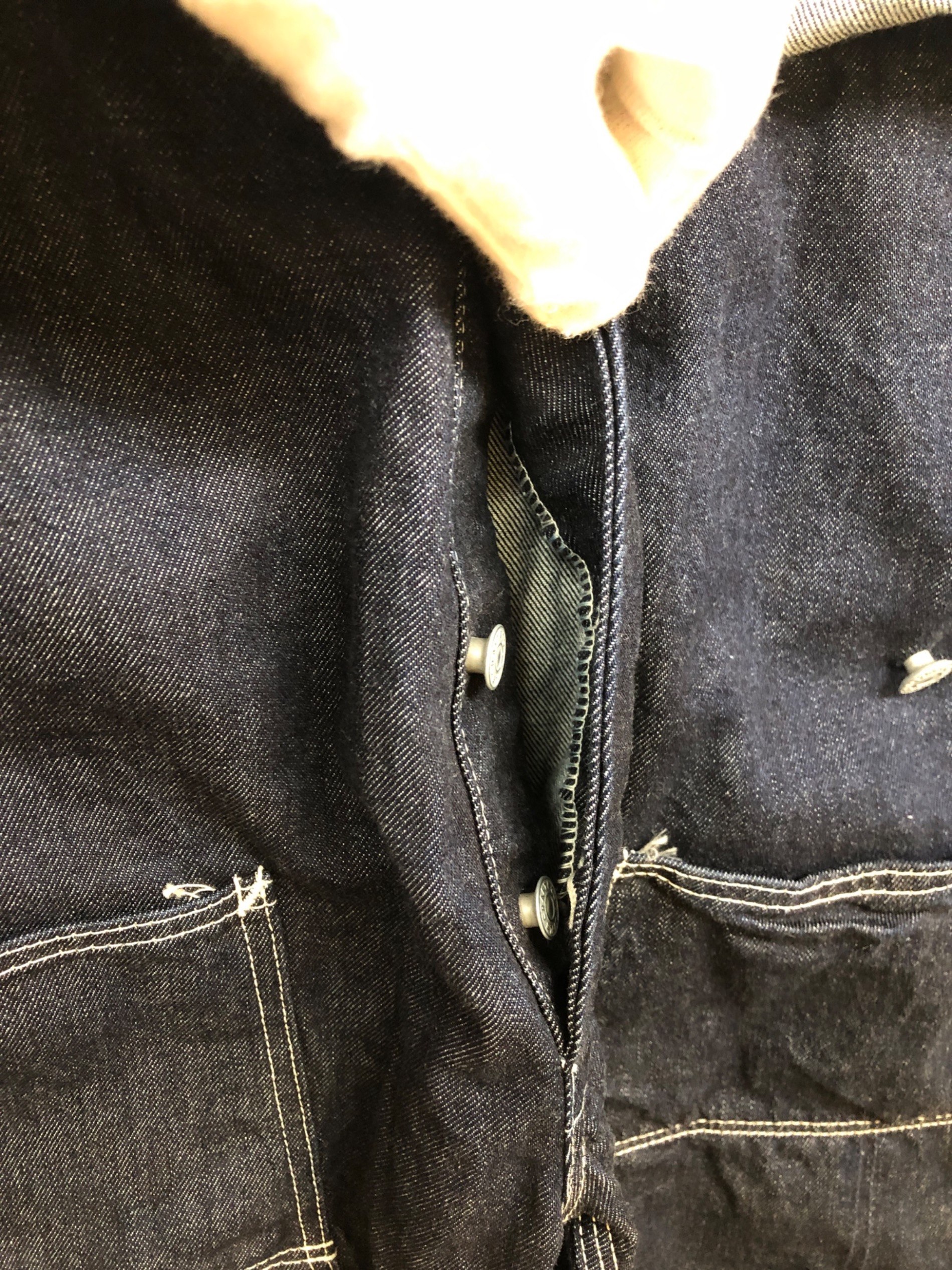 中古・古着通販】EVISU (エヴィス) オーバーオール インディゴ サイズ