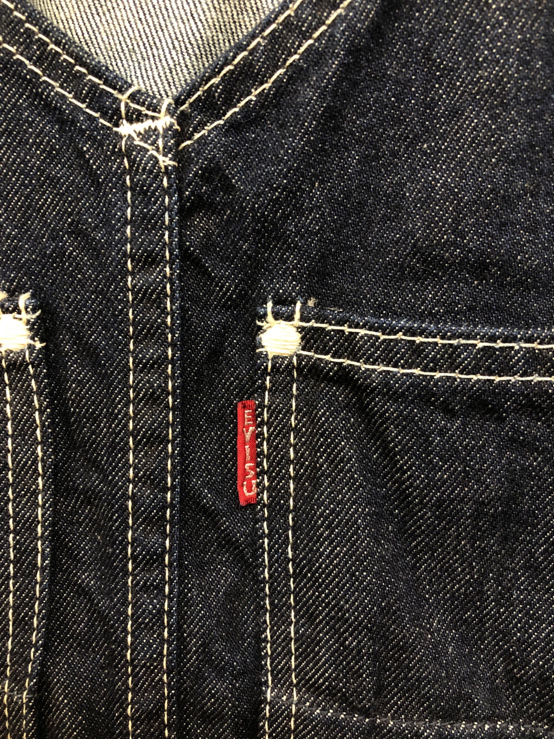 中古・古着通販】EVISU (エヴィス) オーバーオール インディゴ サイズ