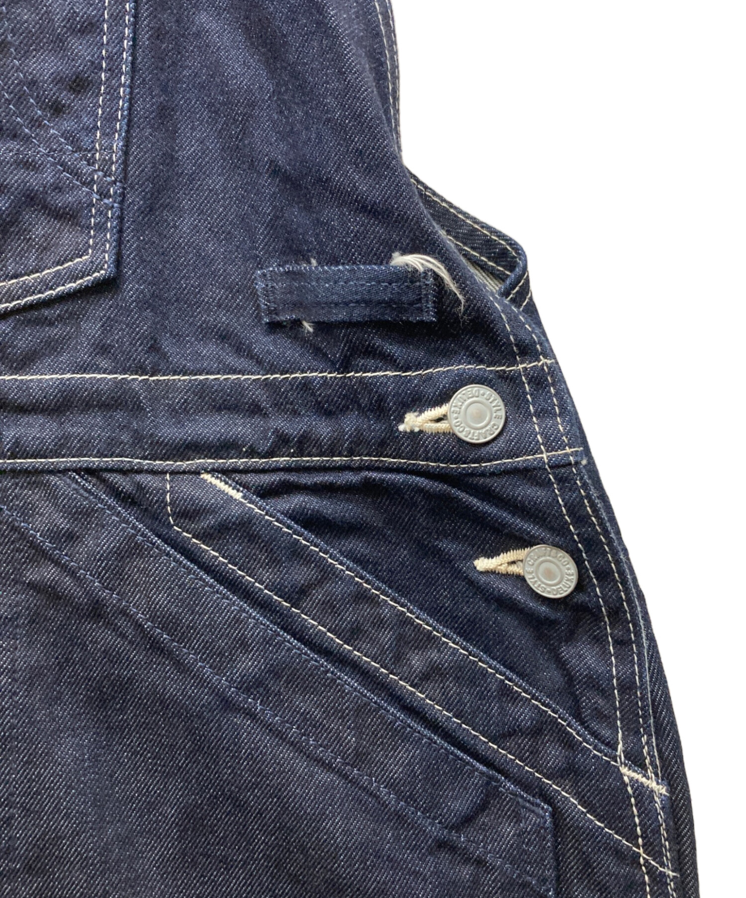 中古・古着通販】EVISU (エヴィス) ダブルニーオーバーオール