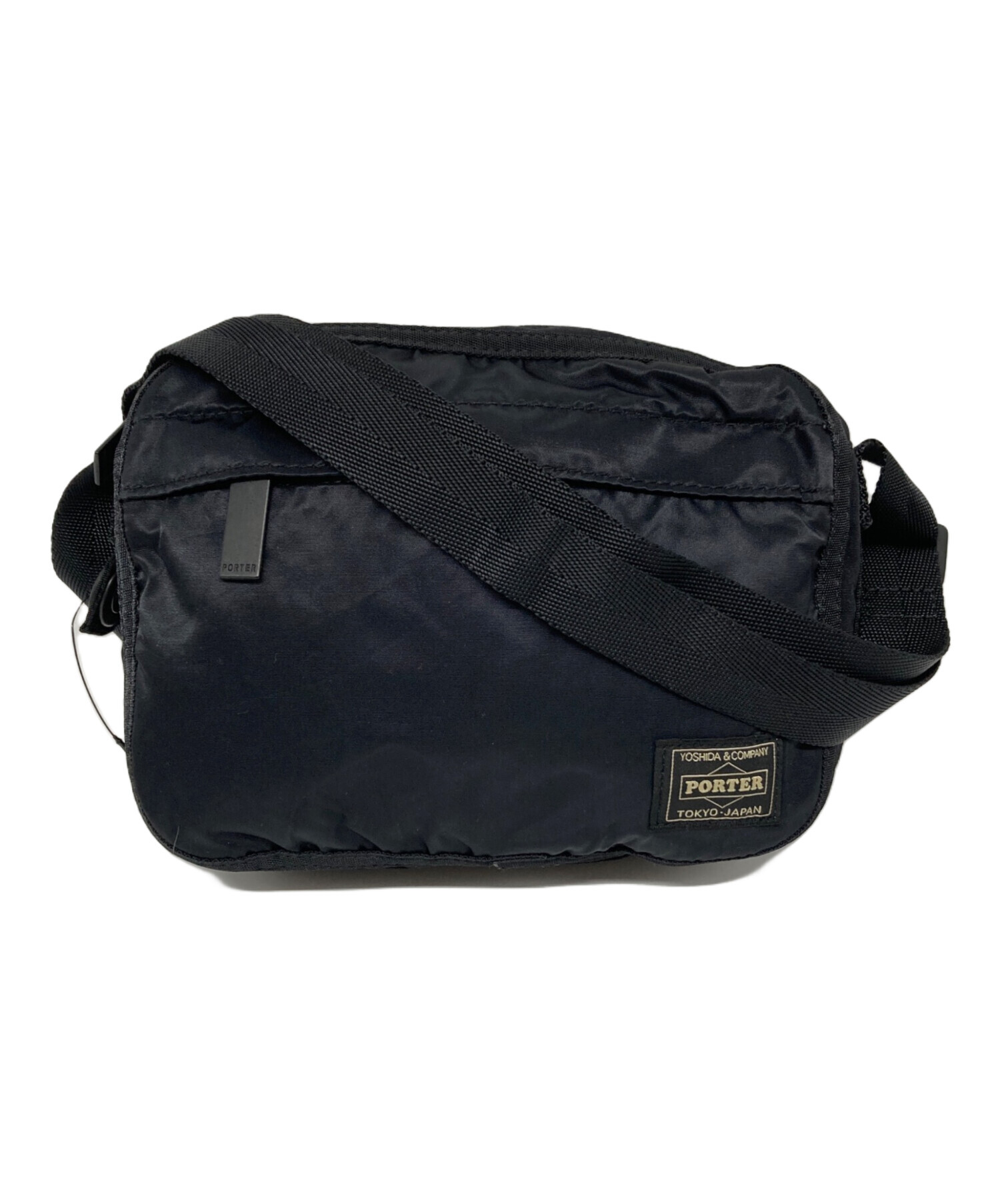 中古・古着通販】PORTER (ポーター) FRAME SHOULDER BAG ブラック 未