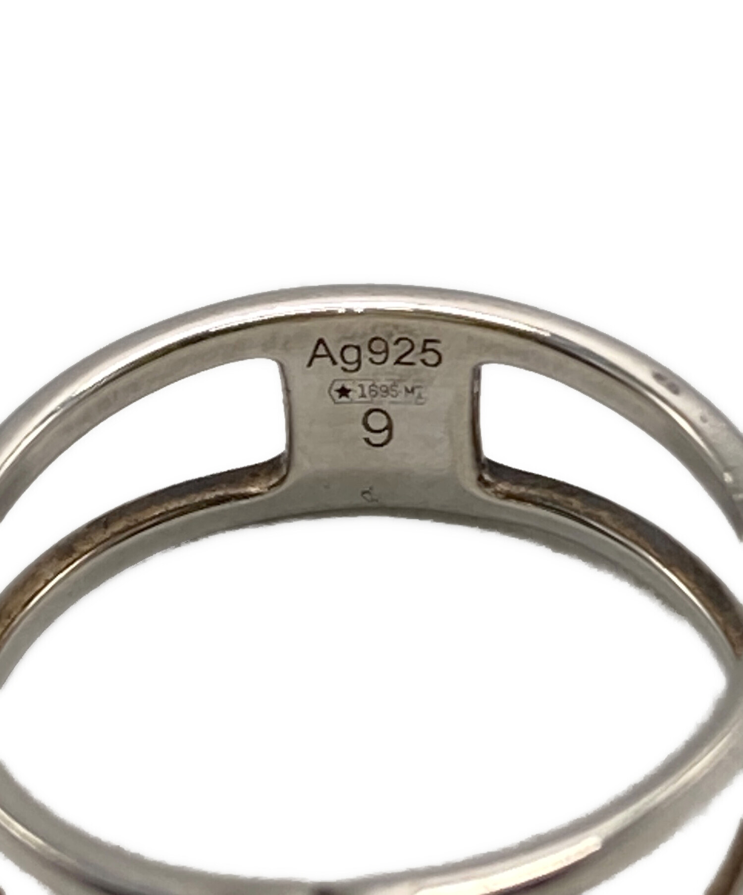 中古・古着通販】GUCCI (グッチ) インターロッキングGリング サイズ:9
