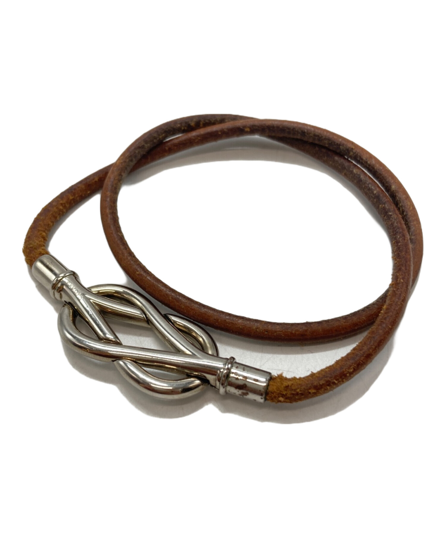 中古・古着通販】HERMES (エルメス) アタメ ブラウン｜ブランド・古着 