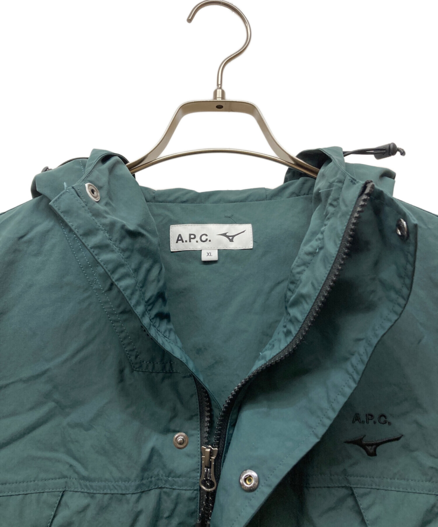 中古・古着通販】A.P.C. (アーペーセー) MIZUNO (ミズノ) PARKA