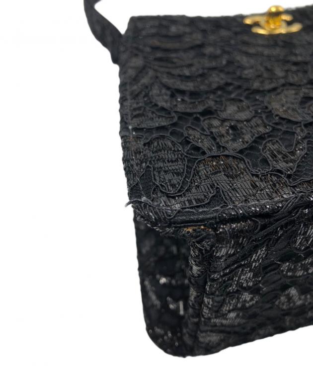 中古・古着通販】CHANEL (シャネル) ハンドバッグ ブラック｜ブランド