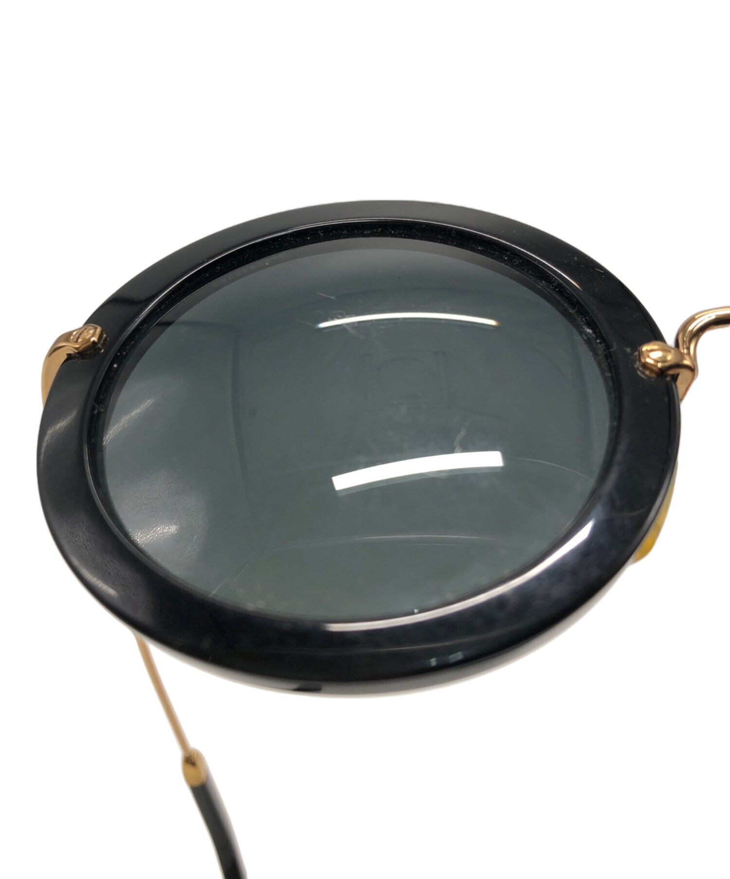 中古・古着通販】MIU MIU (ミュウミュウ) サングラス ブラック サイズ
