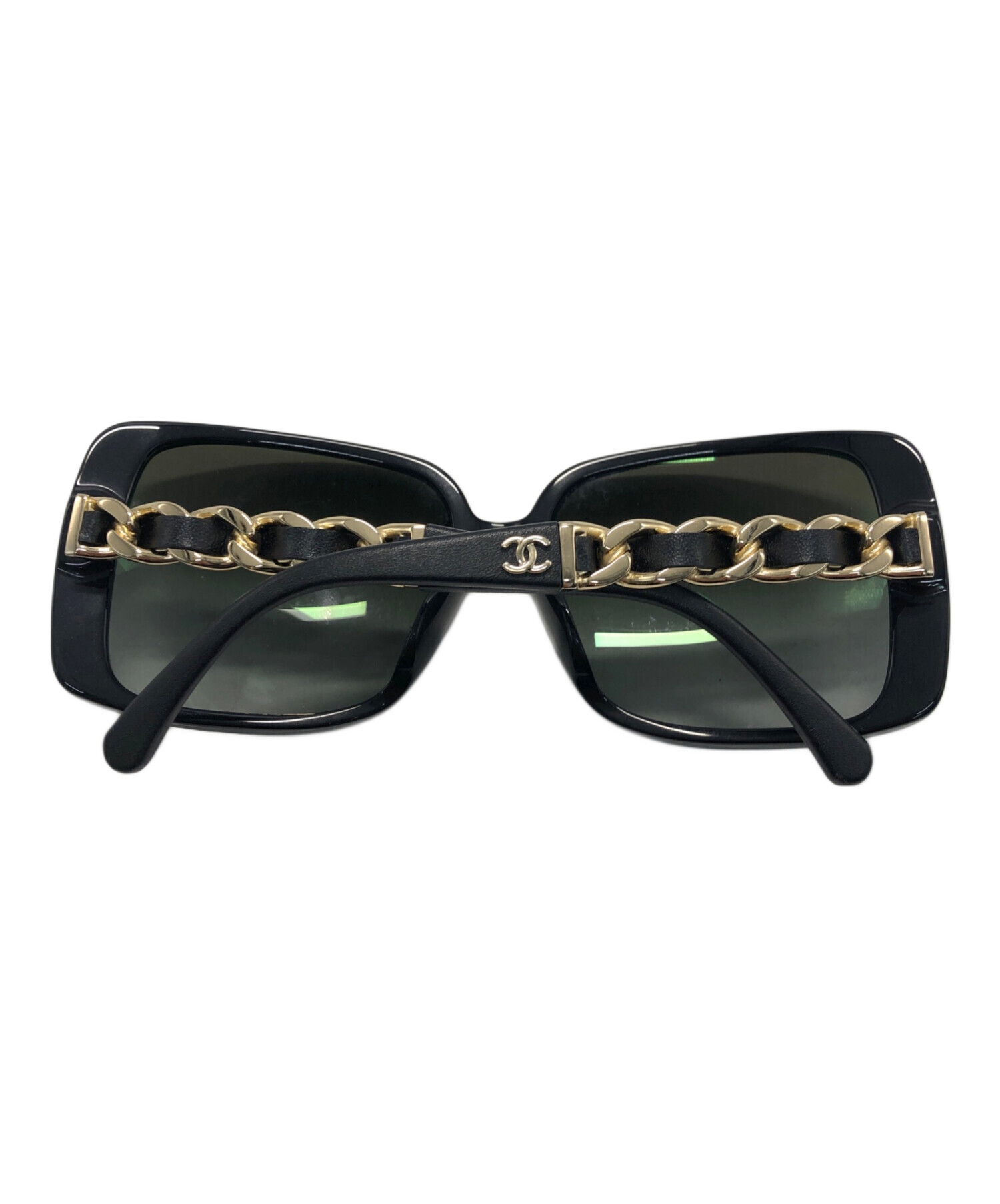 中古・古着通販】CHANEL (シャネル) ココマークチェーンサングラス 