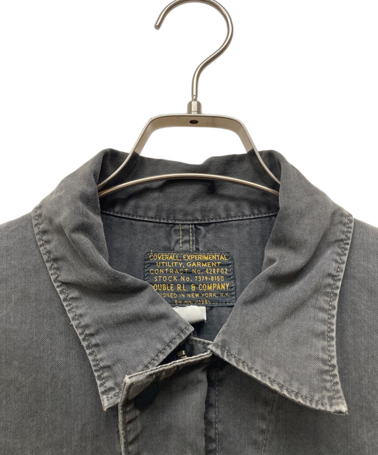 中古・古着通販】RRL (ダブルアールエル) ヘリンボーンオールインワン