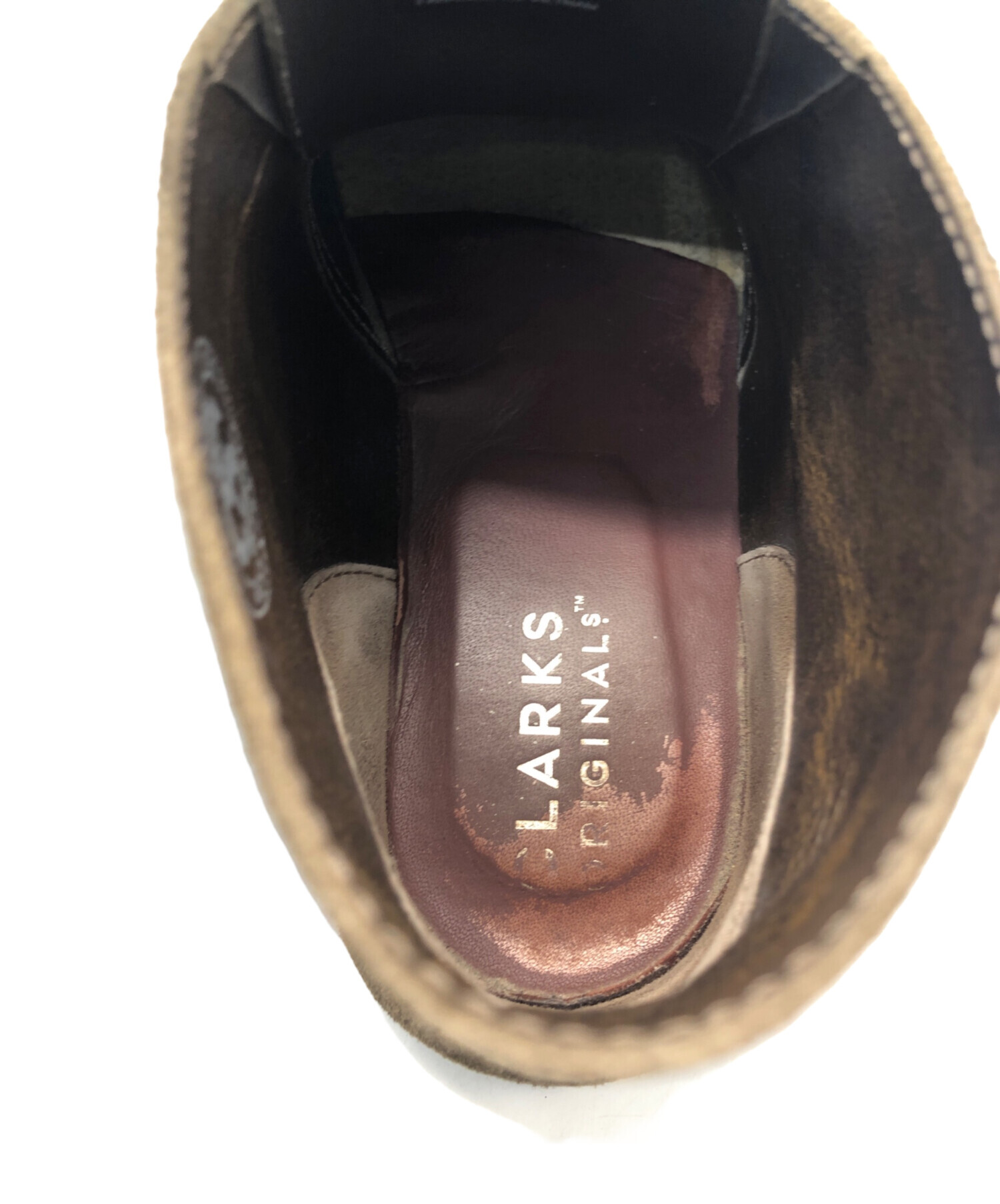 中古・古着通販】CLARKS (クラークス) デザートブーツ ベージュ サイズ