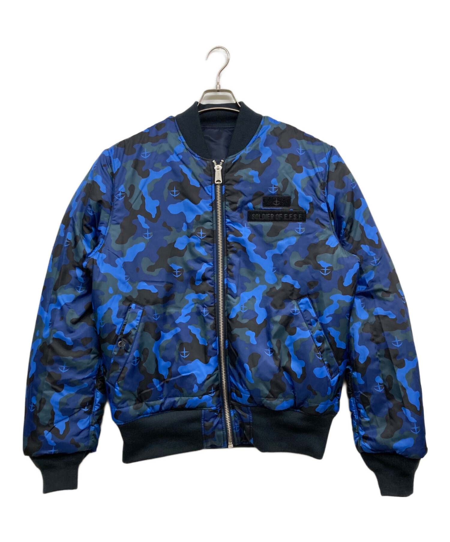 中古・古着通販】ALPHA (アルファ) MA-1ジャケット ネイビー サイズ:3L