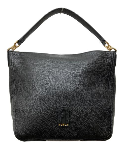 【極美品】FURLA シエナ ホーボー 2way ハンドバッグ ショルダーバッグ FURLA シエナ ホーボー 2way フルラ ワンショルダーバッグ グレージュ