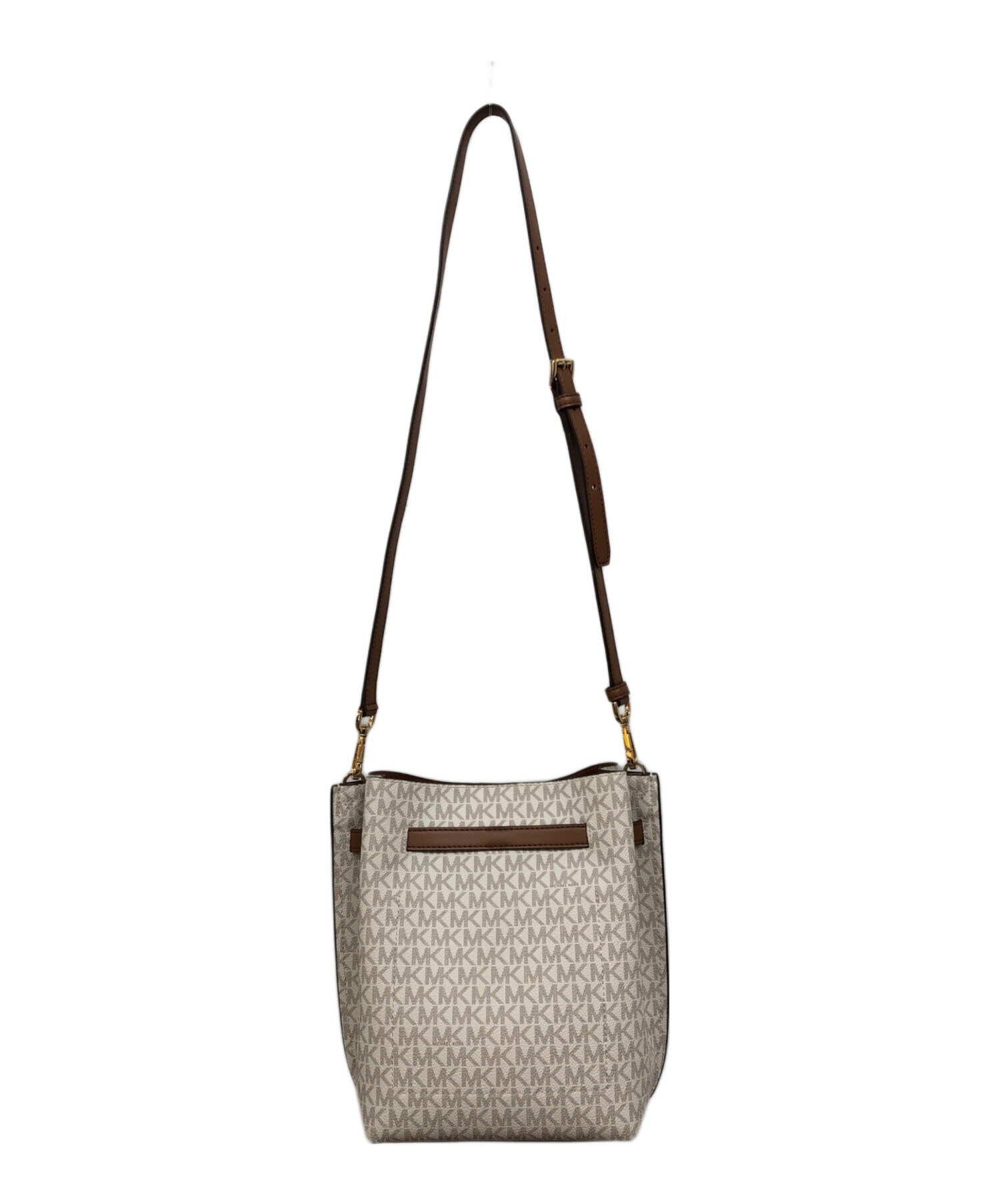 マイケルコース　ショルダーバッグ　ホワイト　ブラウン MICHAEL KORS（マイケルコース） 《クーポン》マイケルコース