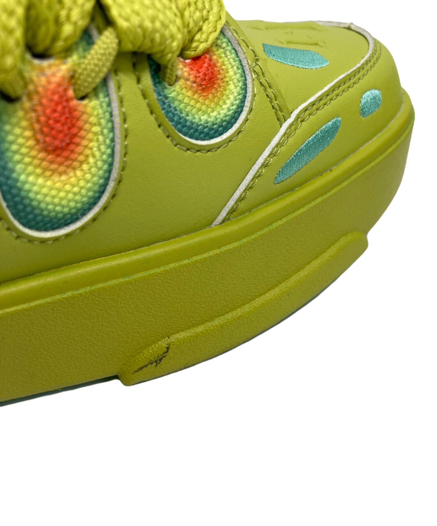 中古・古着通販】PUMA (プーマ) LA FRANCE HEATMAP 黄緑 サイズ:28 