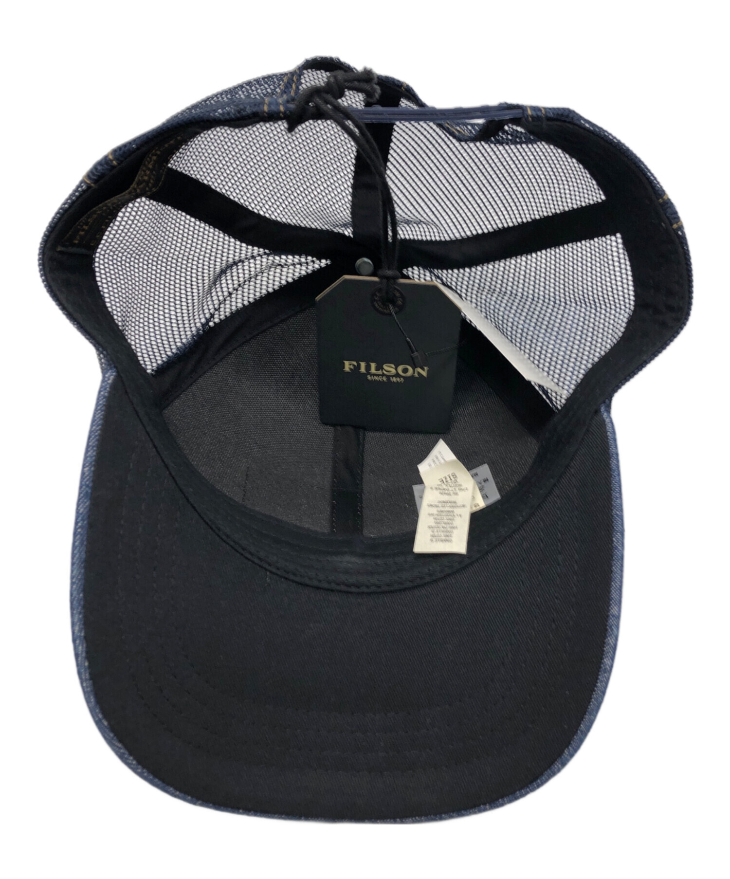 中古・古着通販】FILSON (フィルソン) Logger Mesh Cap ブルー 未使用