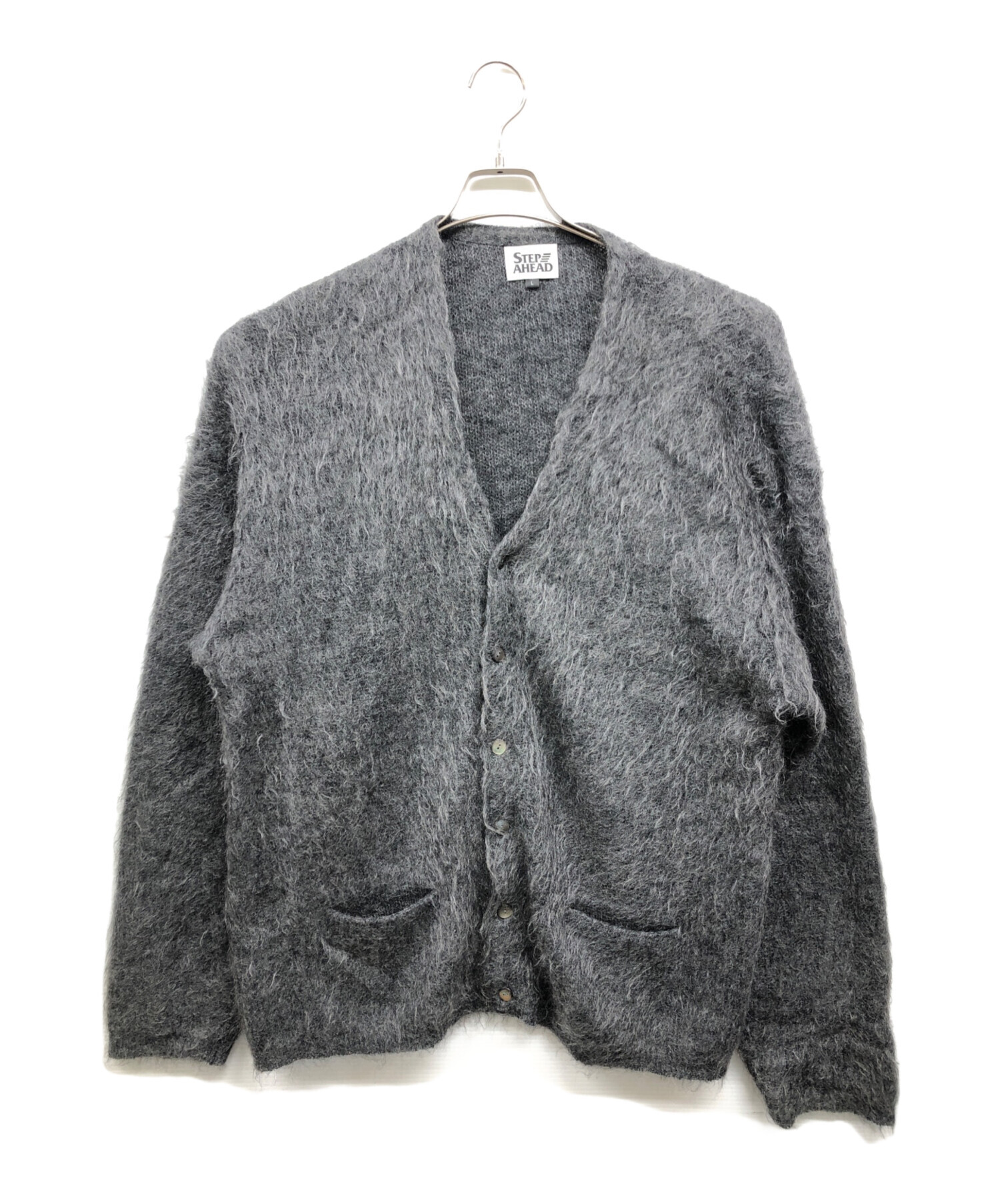 中古・古着通販】step ahead (ステップアヘッド) モヘア混カーディガン