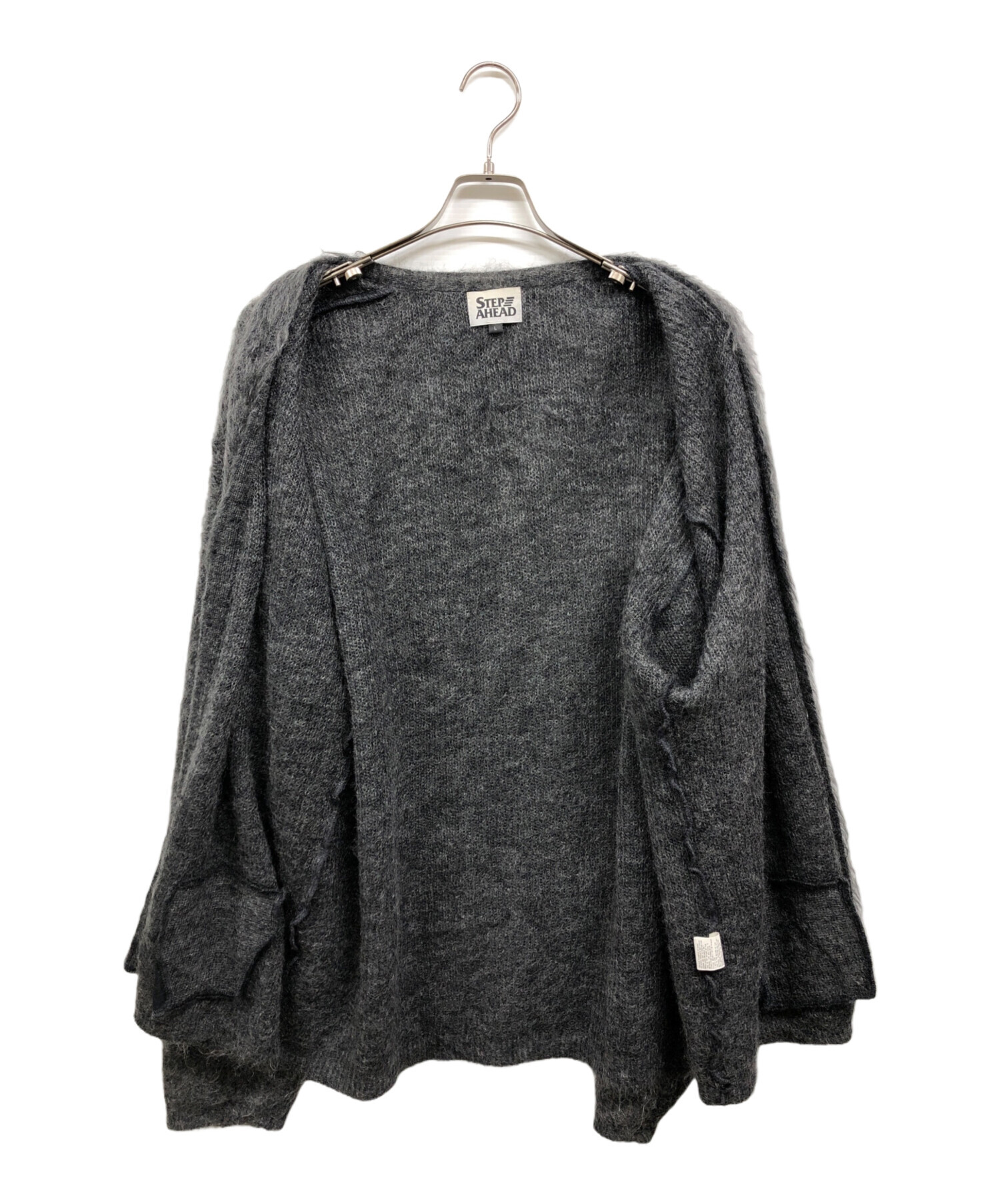 中古・古着通販】step ahead (ステップアヘッド) モヘア混カーディガン