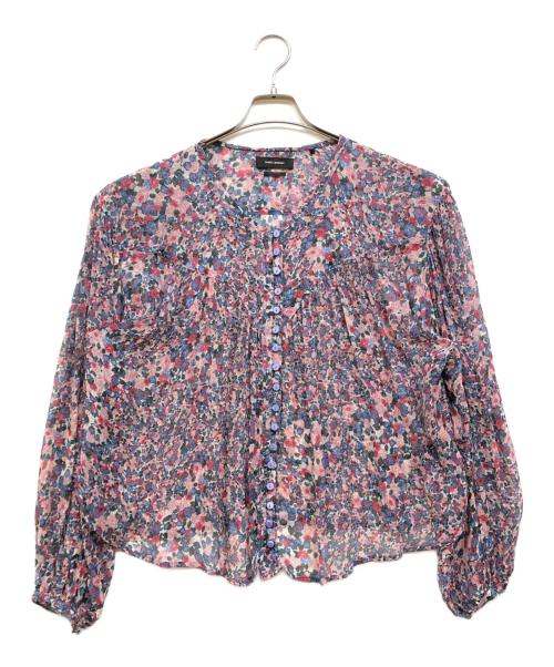 （ほぼ新品）ISABEL MARANT（イザベルマラン）シルクフリル半袖ブラウス 3001019010698022_01_9445w.jpeg