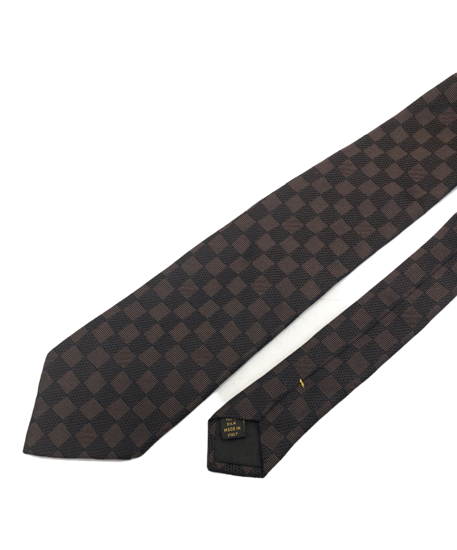 中古・古着通販】LOUIS VUITTON (ルイ ヴィトン) ダミエネクタイ