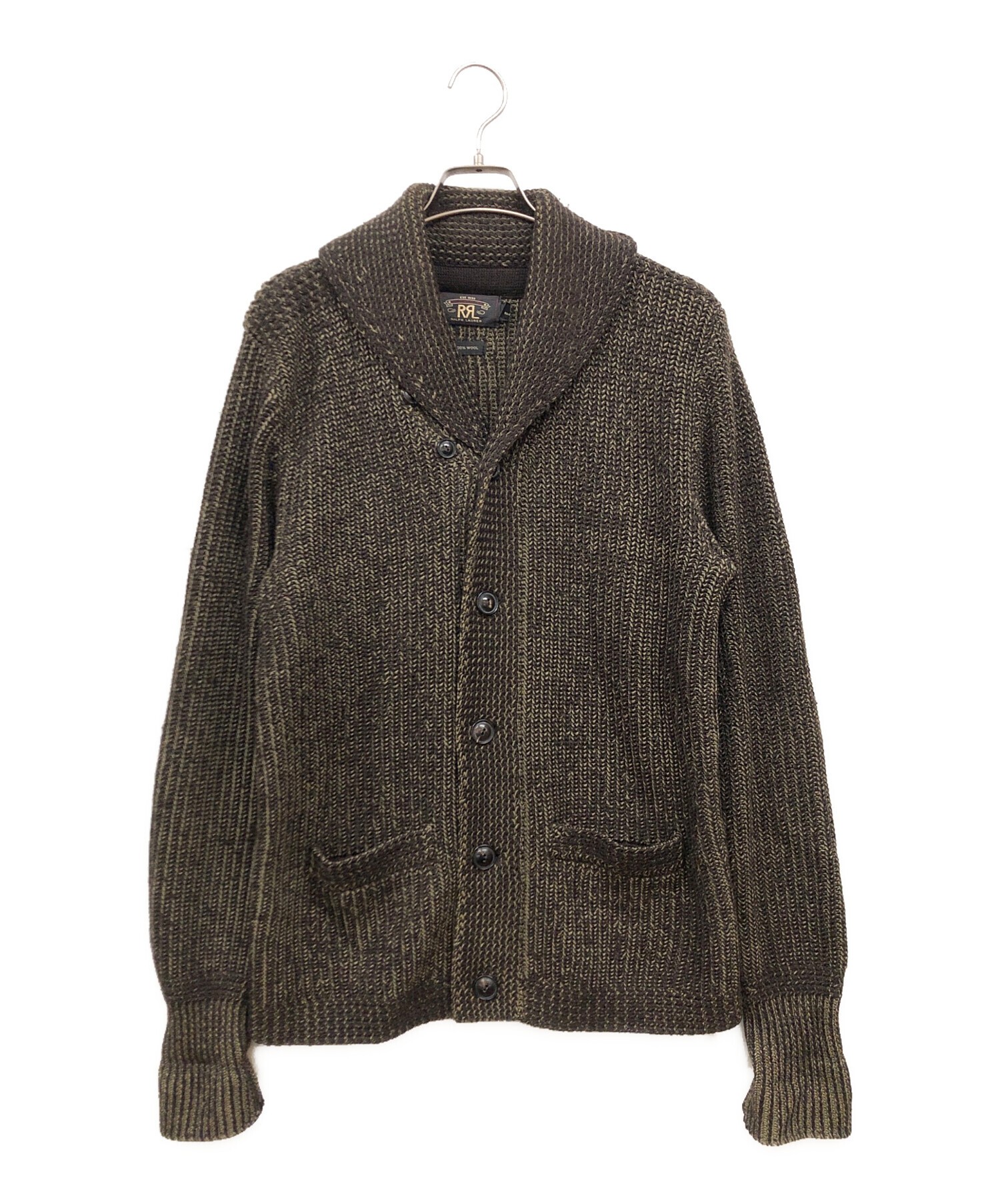 中古・古着通販】RRL (ダブルアールエル) ショールカラーカーディガン