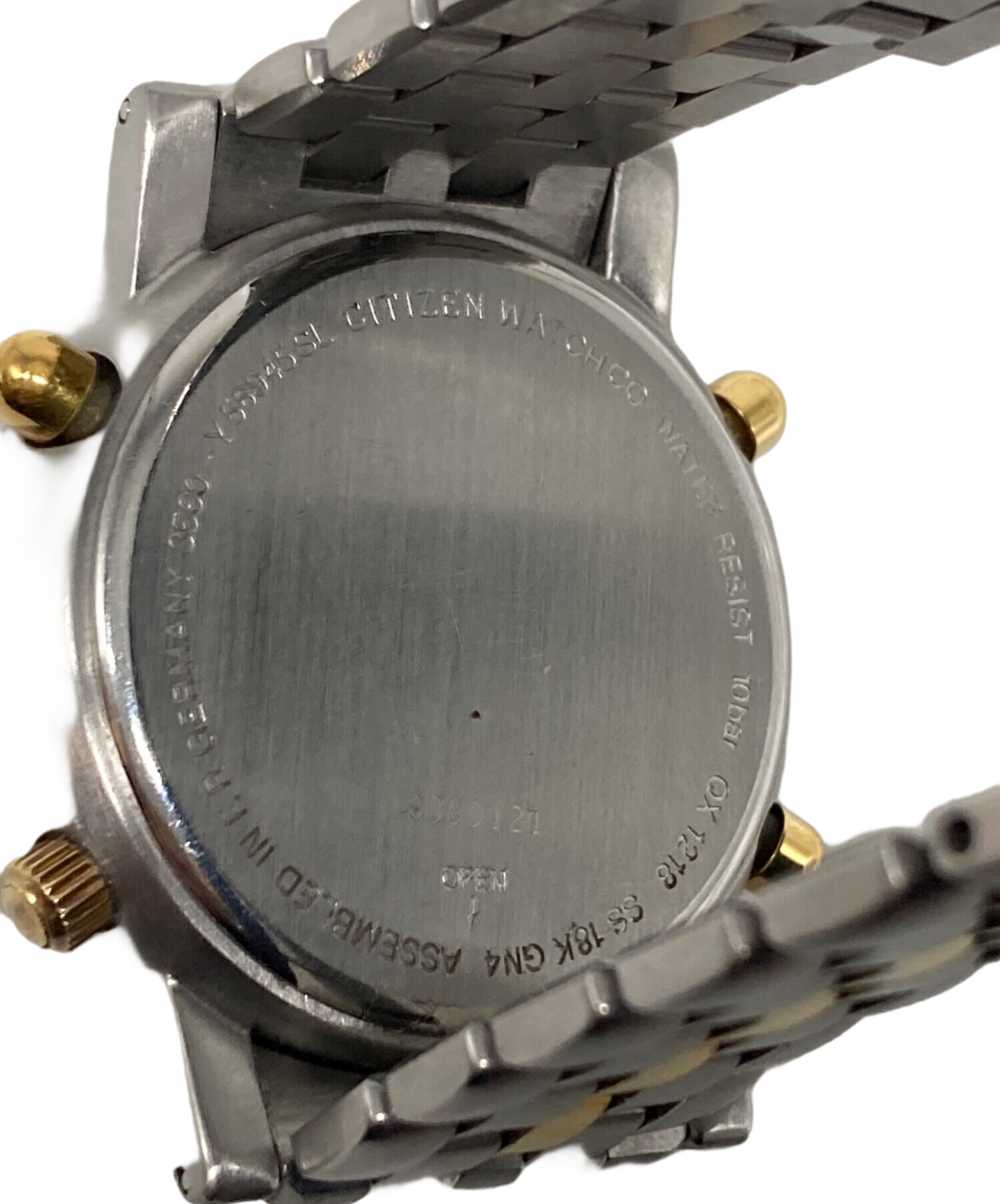 中古・古着通販】CITIZEN (シチズン) エクシード SS/18K ブラック