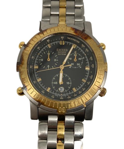中古・古着通販】CITIZEN (シチズン) エクシード SS/18K ブラック 
