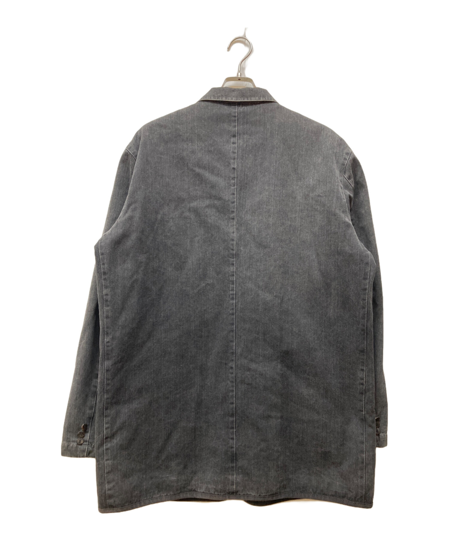 中古・古着通販】PAPAS (パパス) デニム カバーオール グレー サイズ:L