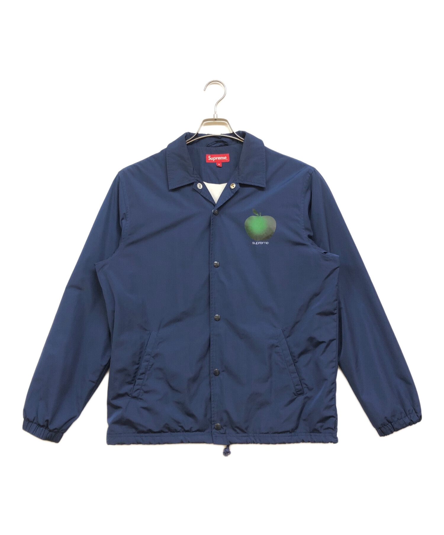 中古・古着通販】Supreme (シュプリーム) APPLE COACH JACKET ネイビー 