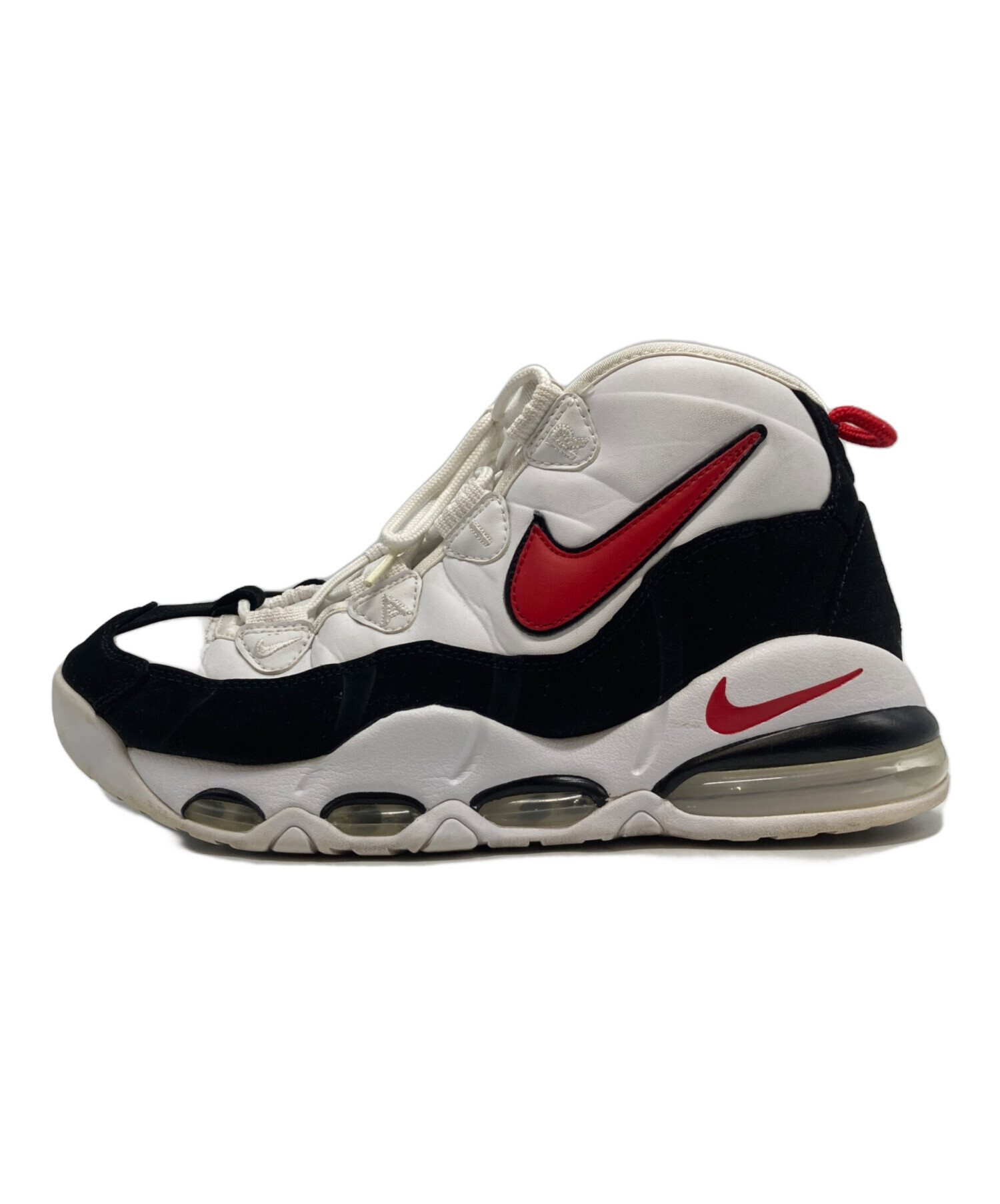 中古・古着通販】NIKE (ナイキ) AIR MAX UPTEMPO 95 ホワイト×レッド 