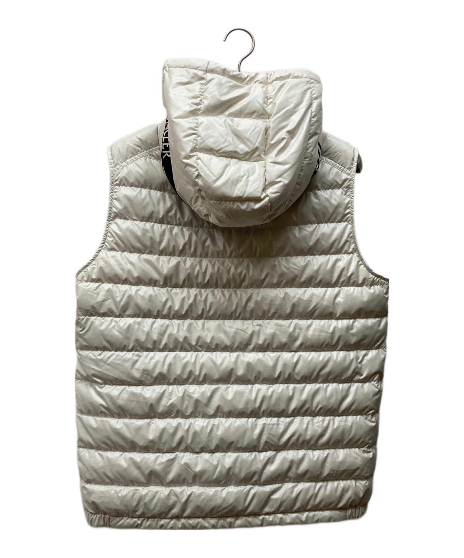 中古・古着通販】MONCLER (モンクレール) CLAI ダウンベスト ホワイト