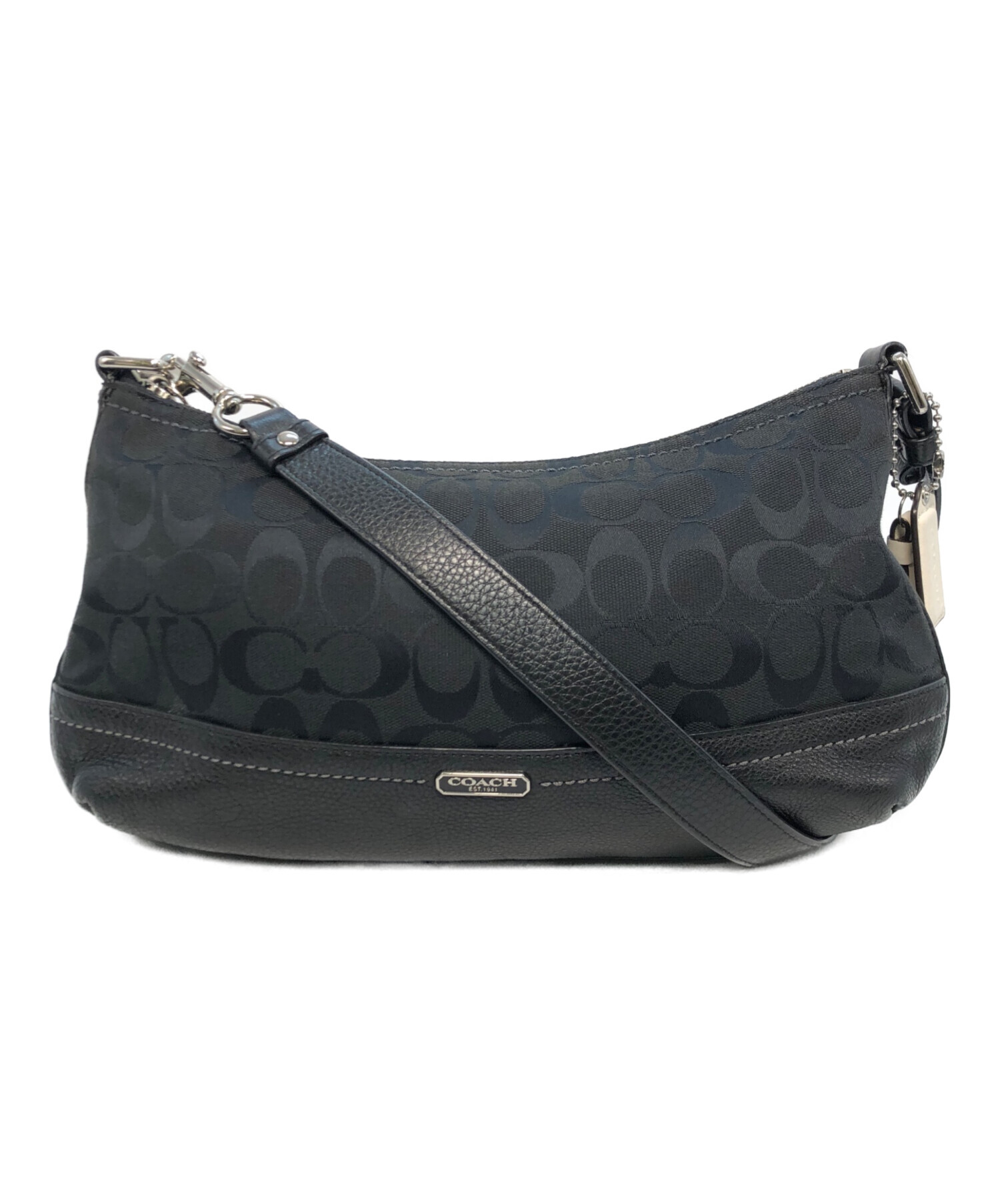 【未使用品】COACH コーチ シグネチャー パッチワーク ワンショルダーバッグ 中古・古着通販】COACH (コーチ) シグネチャー ワンショルダーバッグ