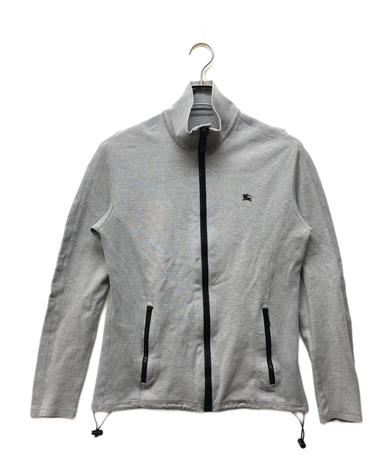 美品 BURBERRY BLACK LABEL 長袖ジップアップスウェット 2 中古・古着通販】BURBERRY BLACK LABEL (バーバリーブラックレーベル