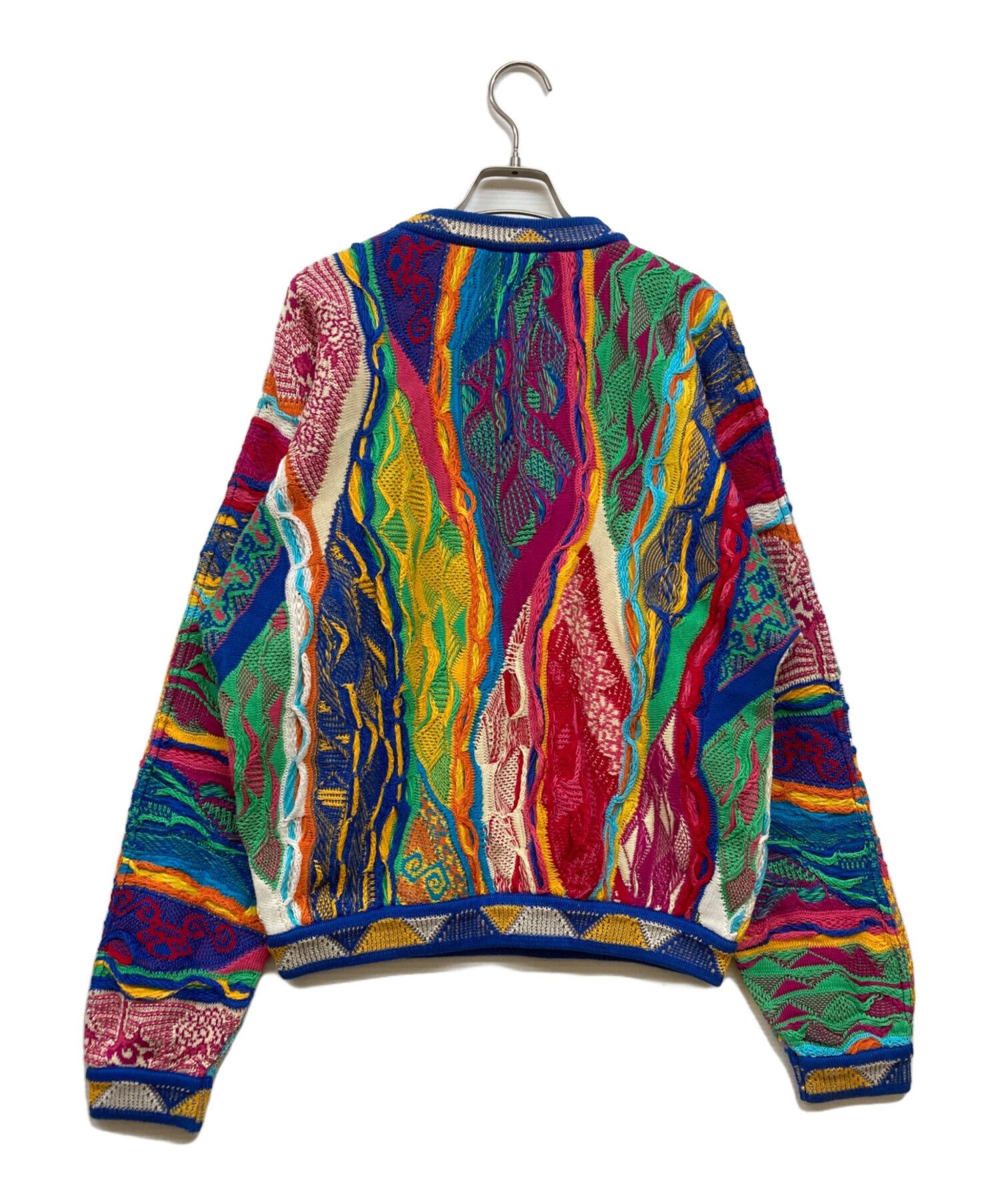 中古・古着通販】COOGI (クージー) 3Dニット マルチカラー サイズ:S 