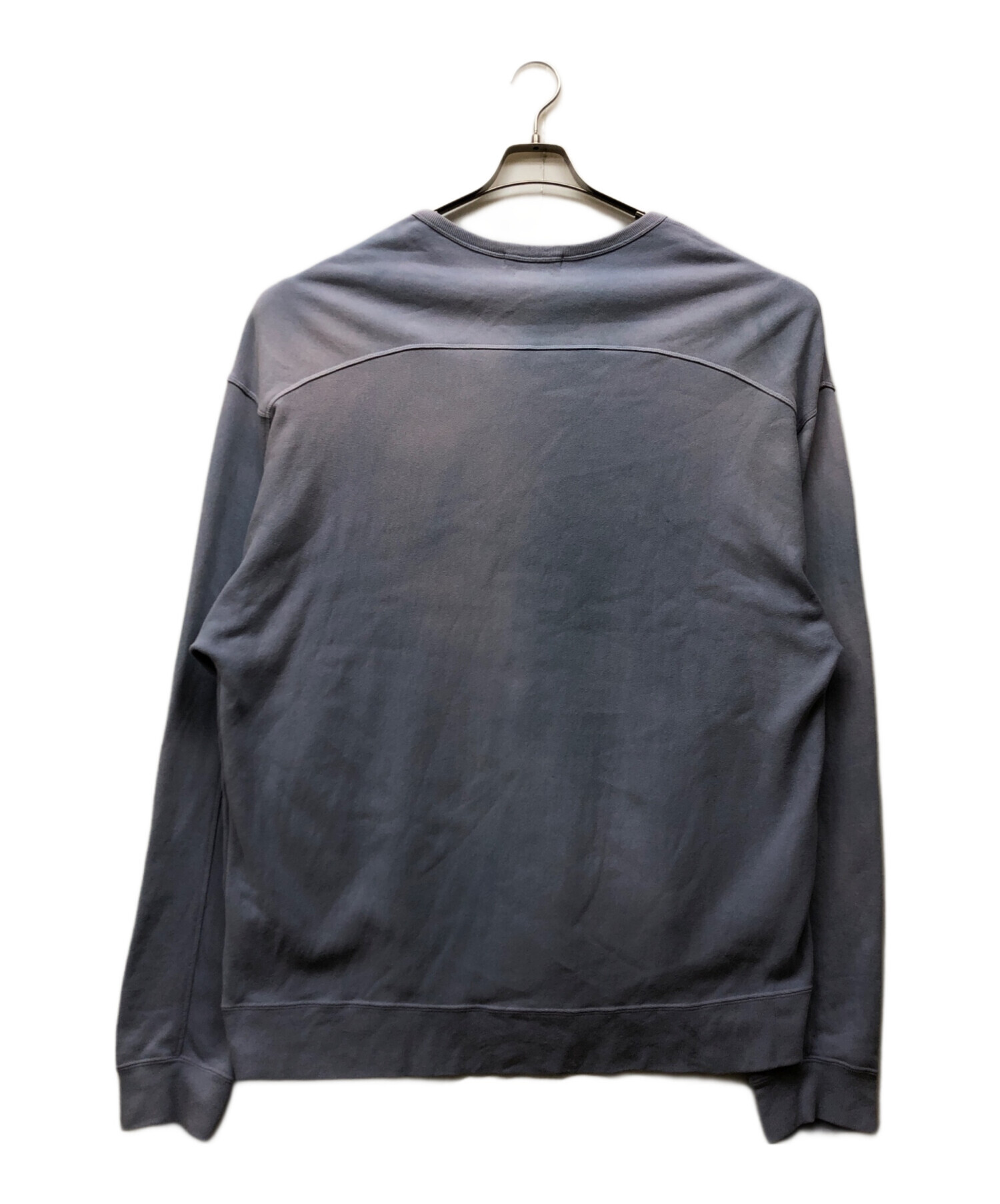 中古・古着通販】YOKE (ヨーク) Garment Dye Yoke Sweat Shirt ブルー 