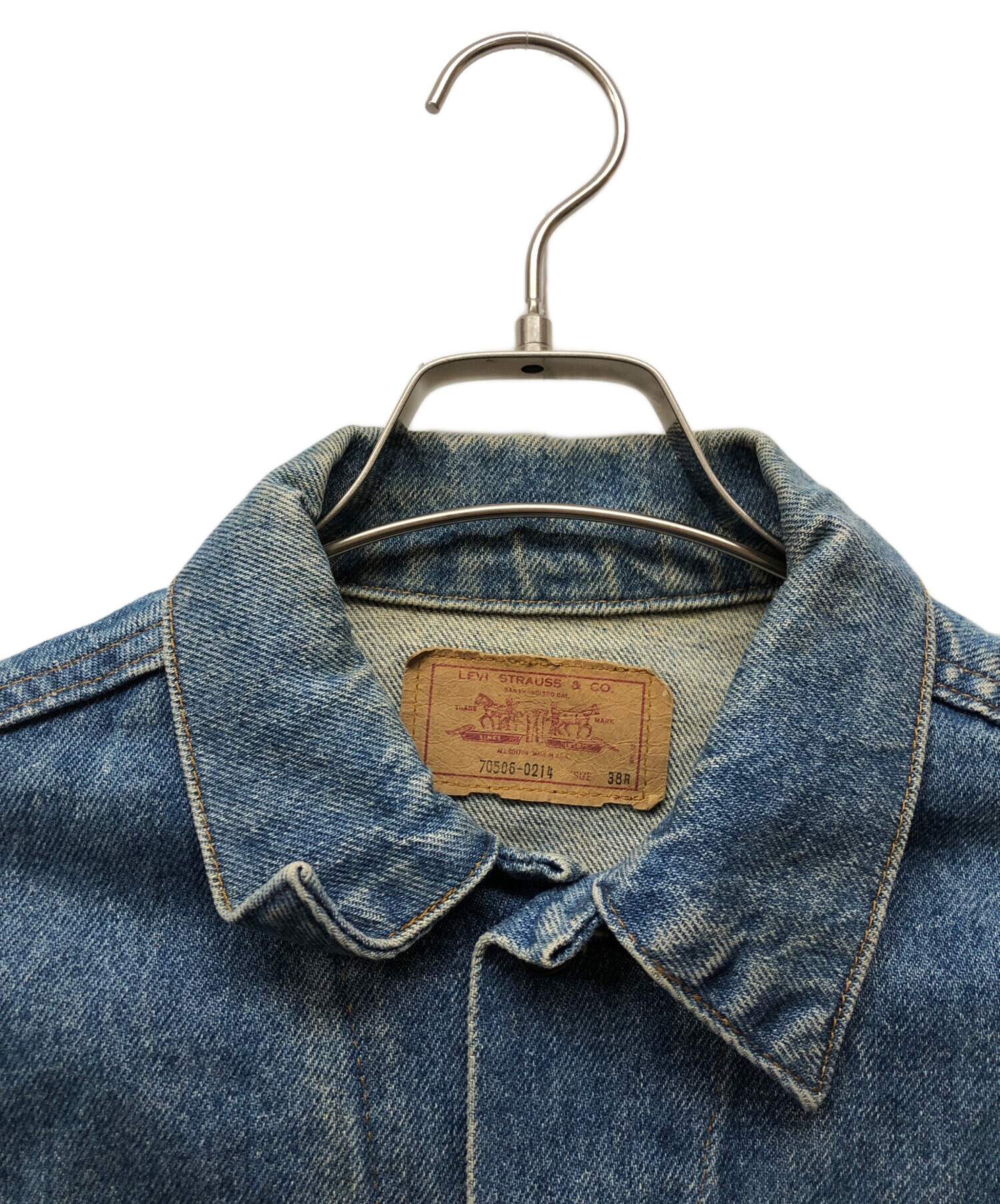 中古・古着通販】LEVI'S (リーバイス) 4thデニムジャケット ブルー
