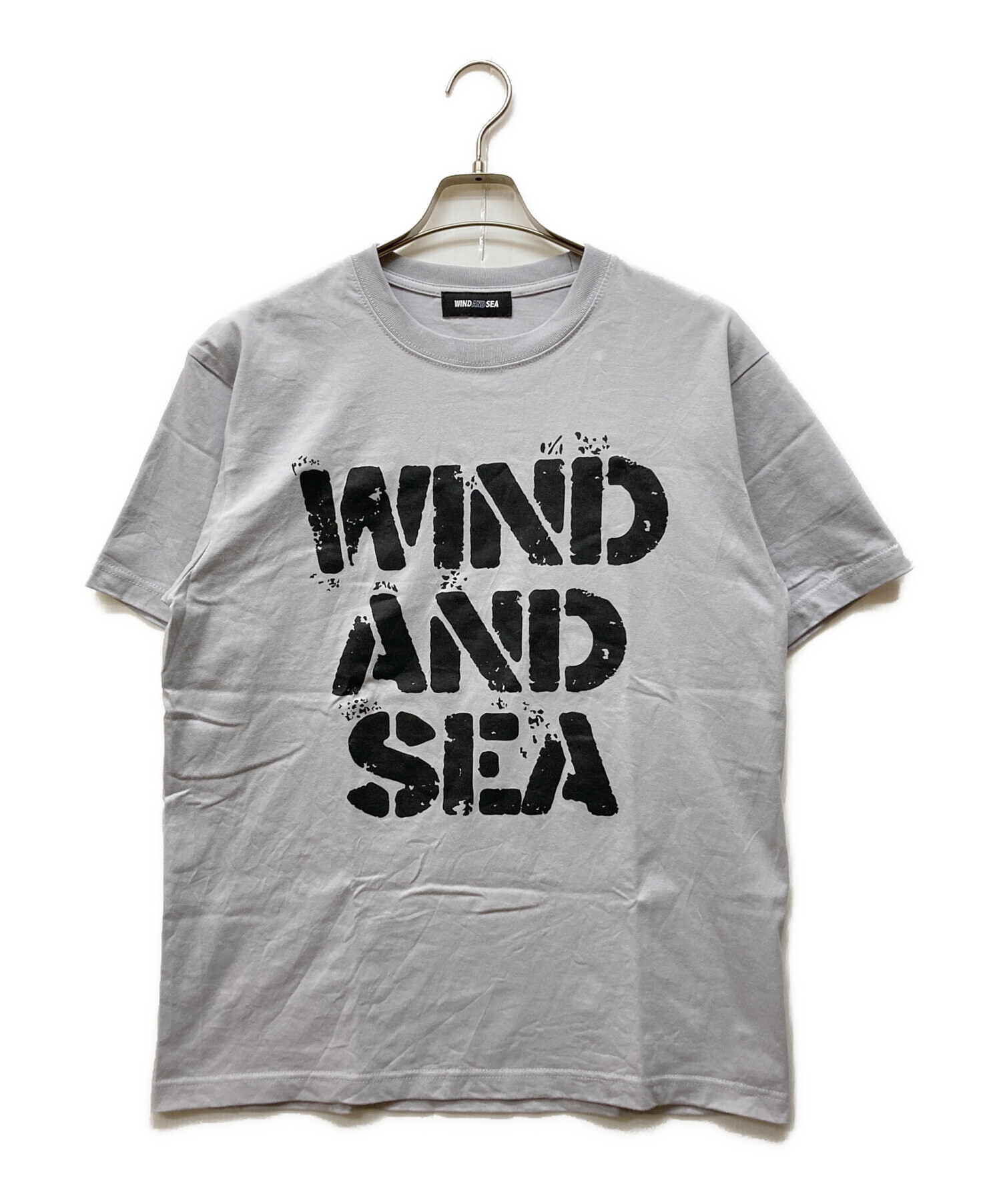 中古・古着通販】WIND AND SEA (ウィンダンシー) Tシャツ ライトグレー 
