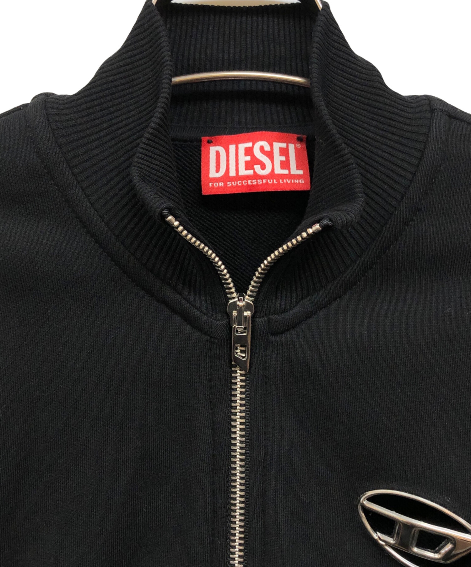 中古・古着通販】DIESEL (ディーゼル) Dロゴ スタンドネック コットン 