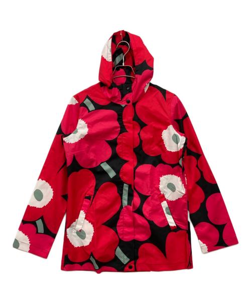 marimekko マリメッコ パーカー M 黒 【古着】【中古】 marimekko - marimekko マリメッコ パーカー M 黒 【古着】【中古】の