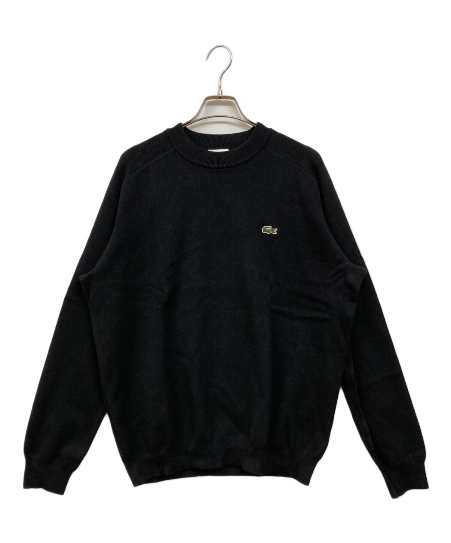 中古・古着通販】LACOSTE LIVE (ラコステライブ) ニット ブラック 
