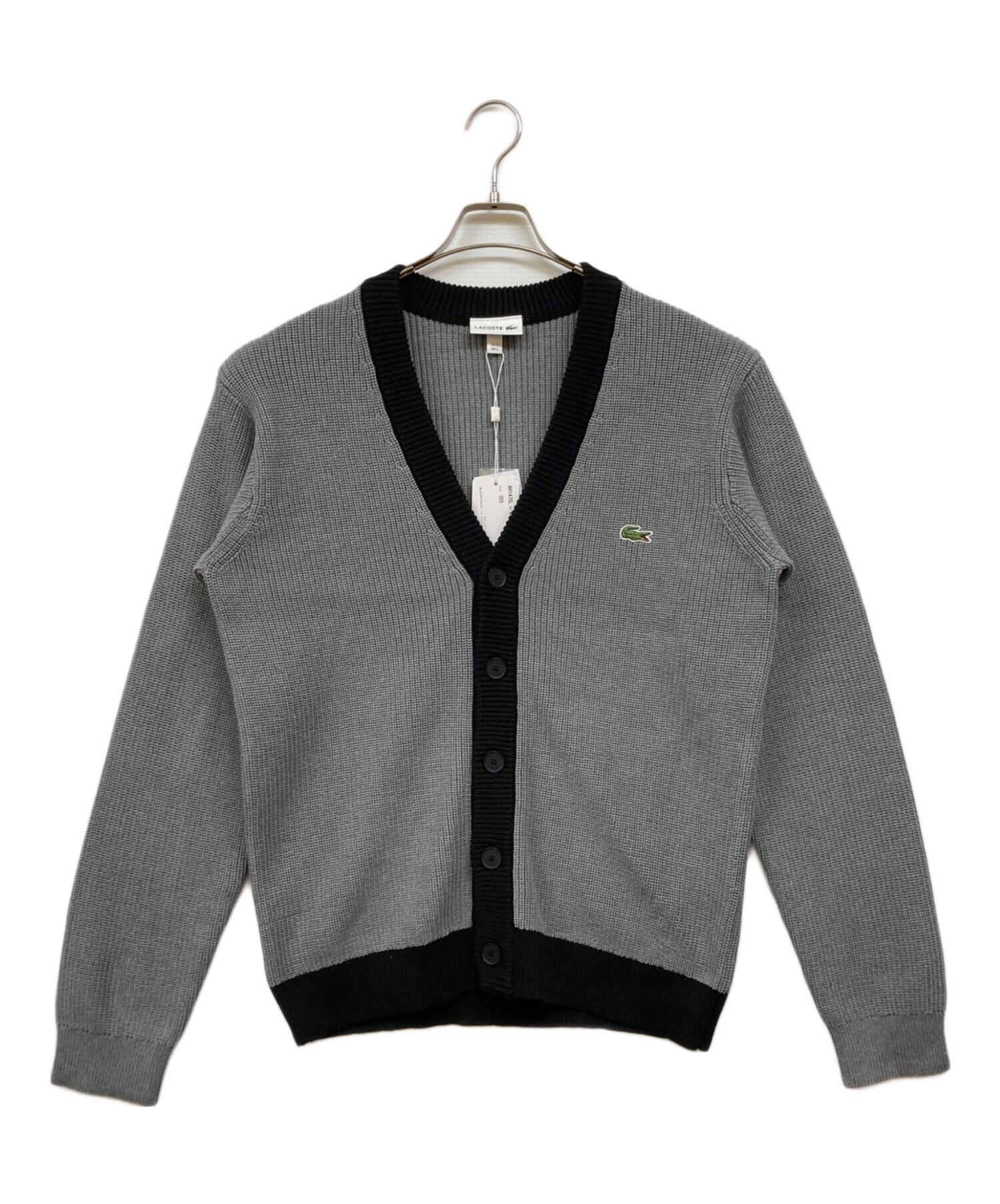 中古・古着通販】LACOSTE (ラコステ) カーディガン グレー サイズ:5 