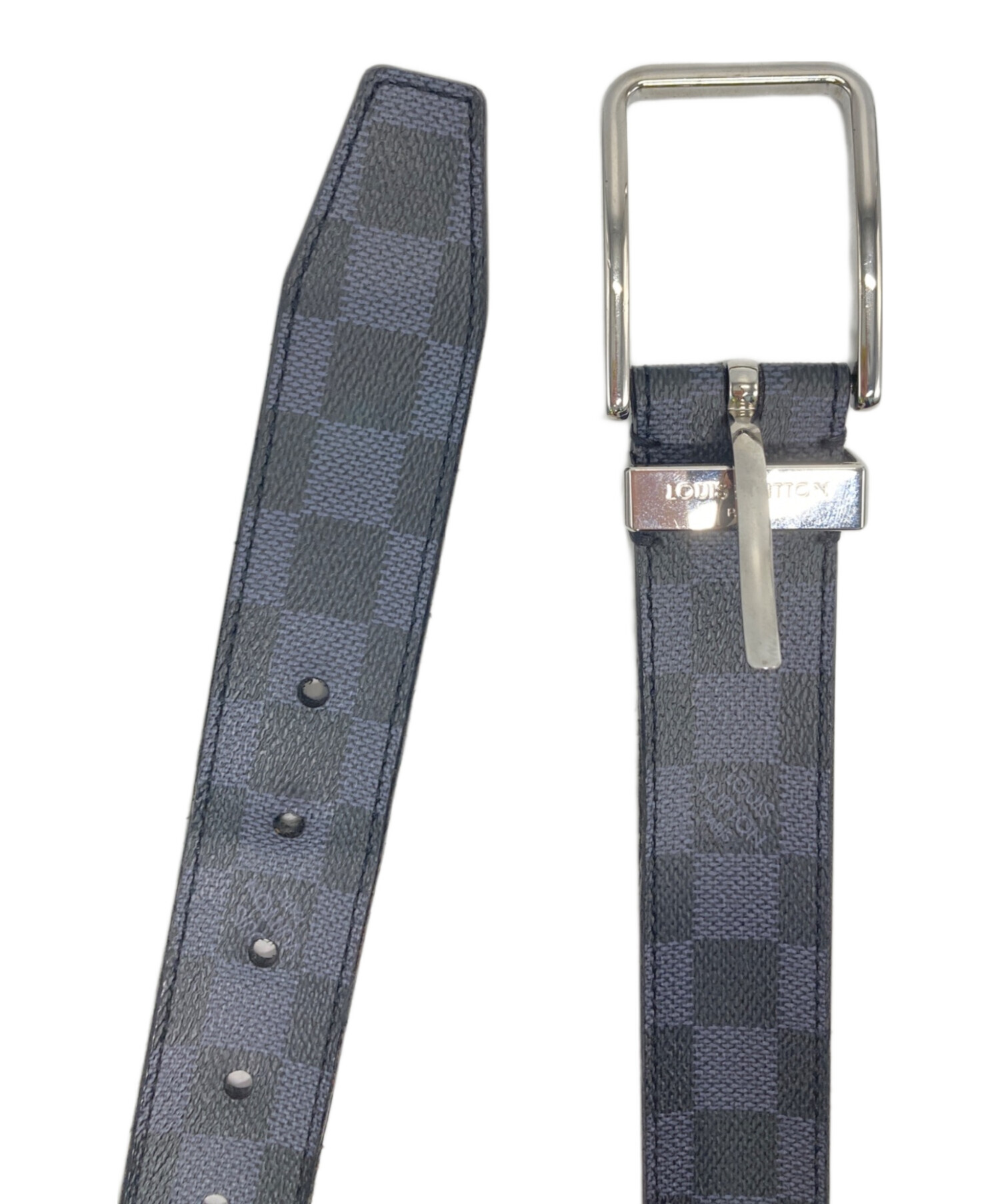 中古・古着通販】LOUIS VUITTON (ルイ ヴィトン) ベルト ネイビー 
