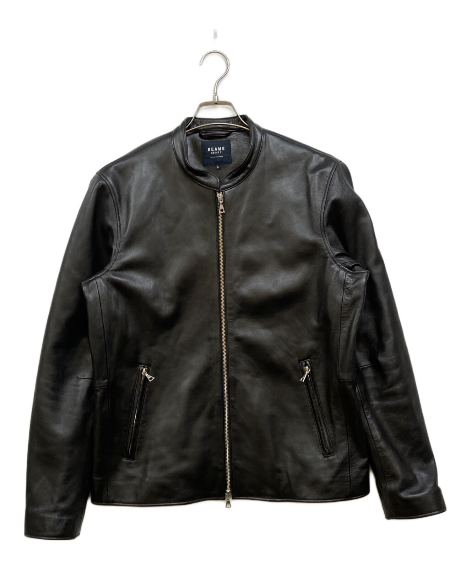 中古・古着通販】BEAMS HEART (ビームスハート) リアルレザー シングル 