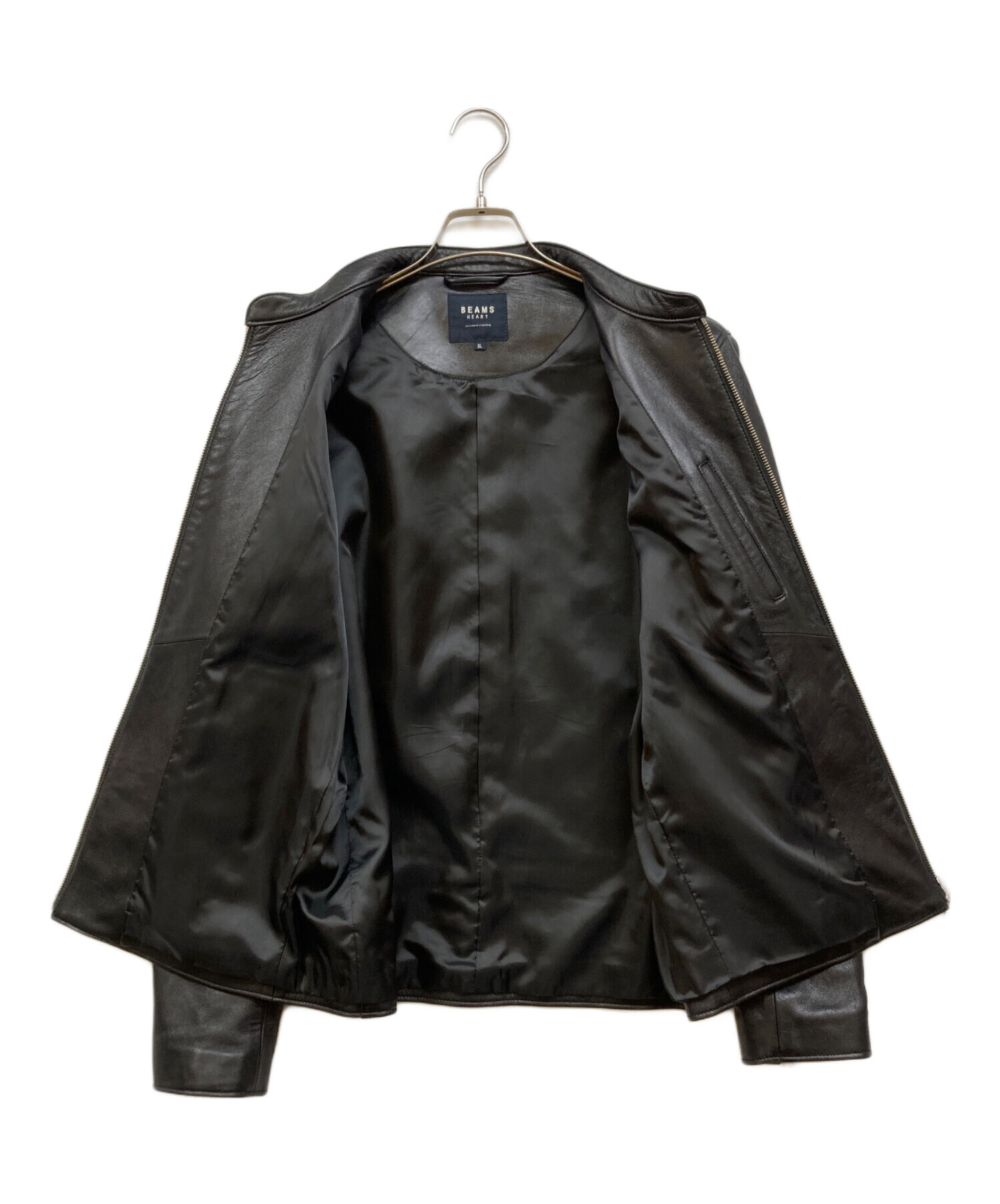 中古・古着通販】BEAMS HEART (ビームスハート) リアルレザー シングル 